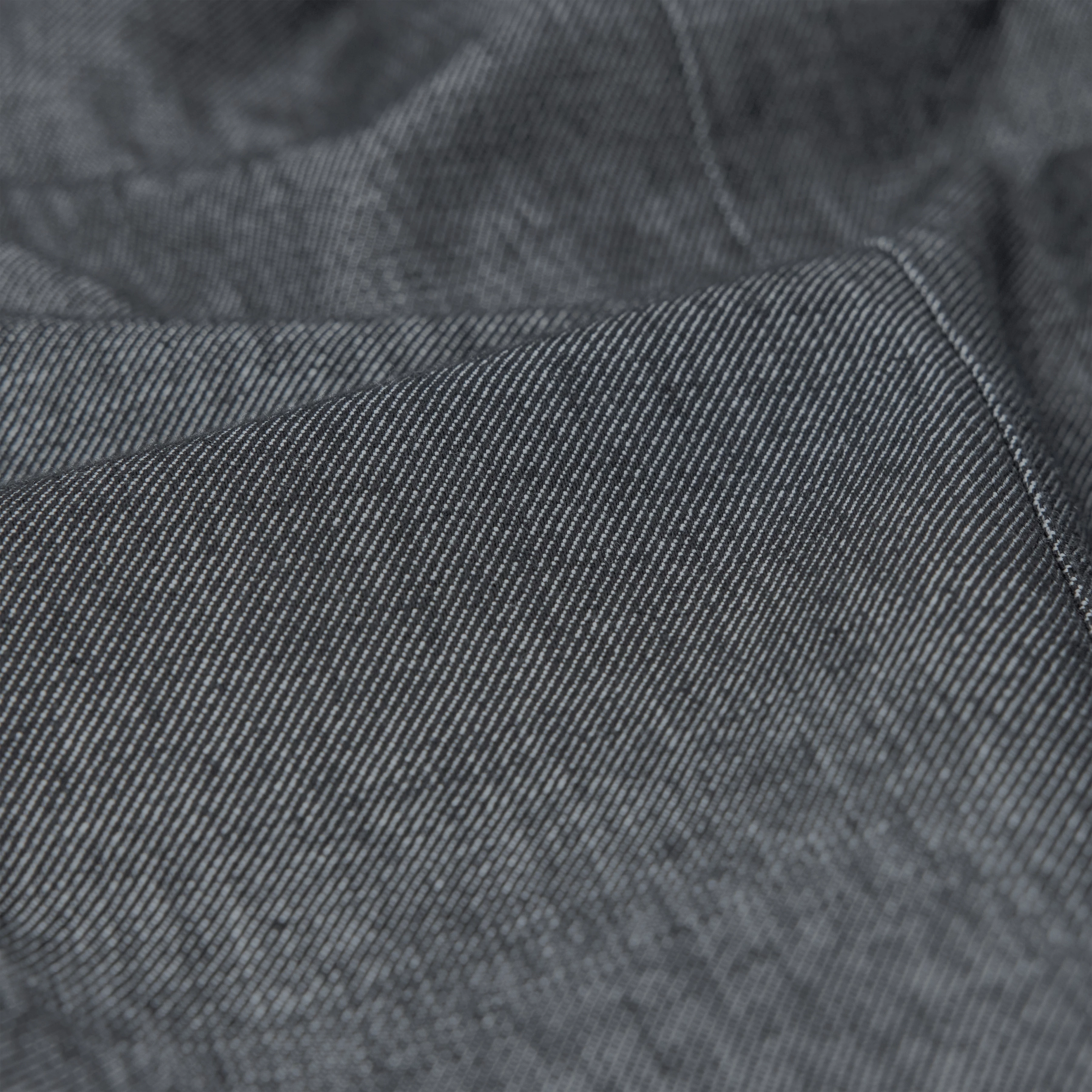 DIEGGO - Overshirt mit Brusttasche in Raw-Denim-Look - Herren - blau - Materialbild (B2C)