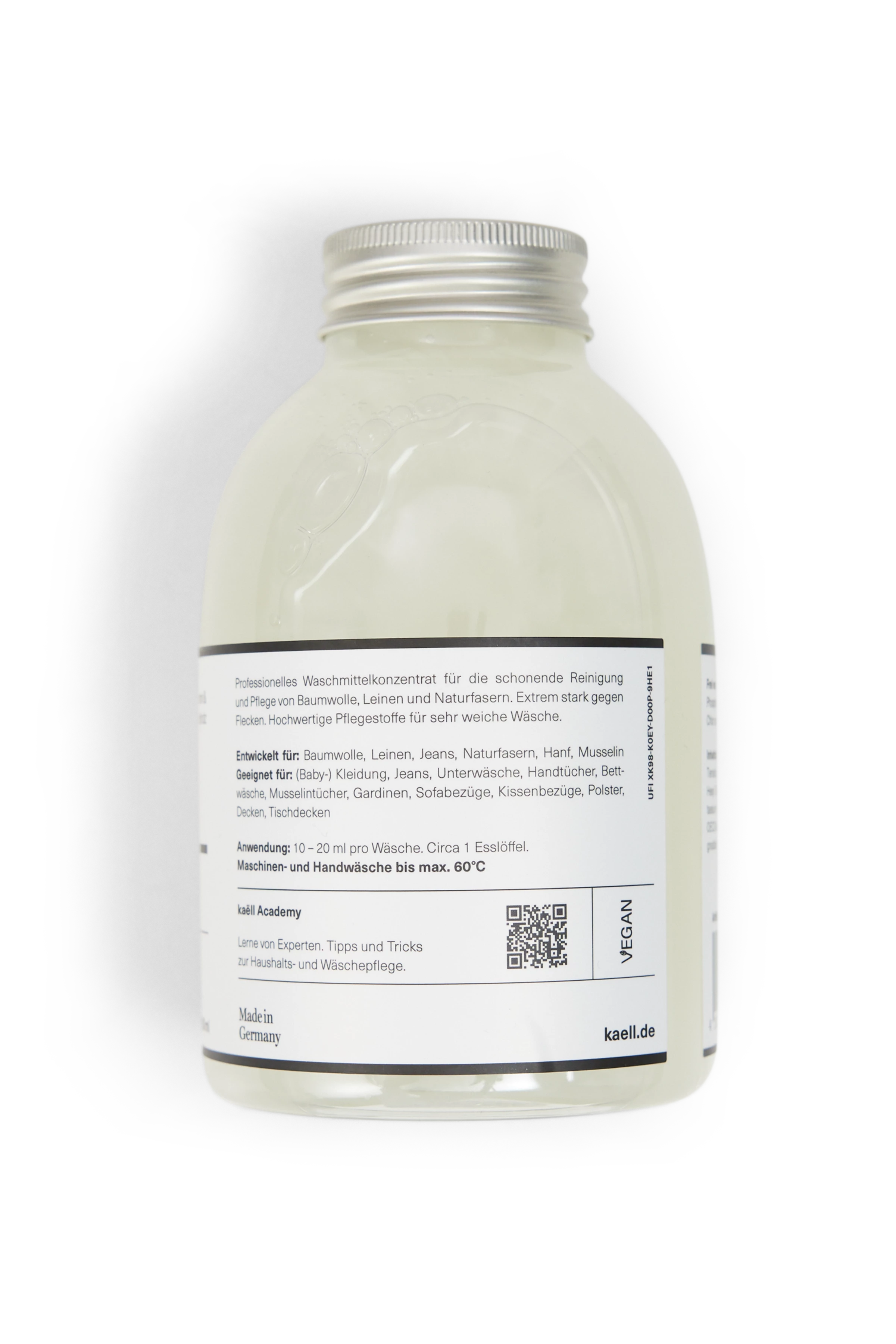 KAELL_BAUMWOLLE - Detergent for cotton and linen by Kaëll - unisex - white - Freisteller Rückansicht