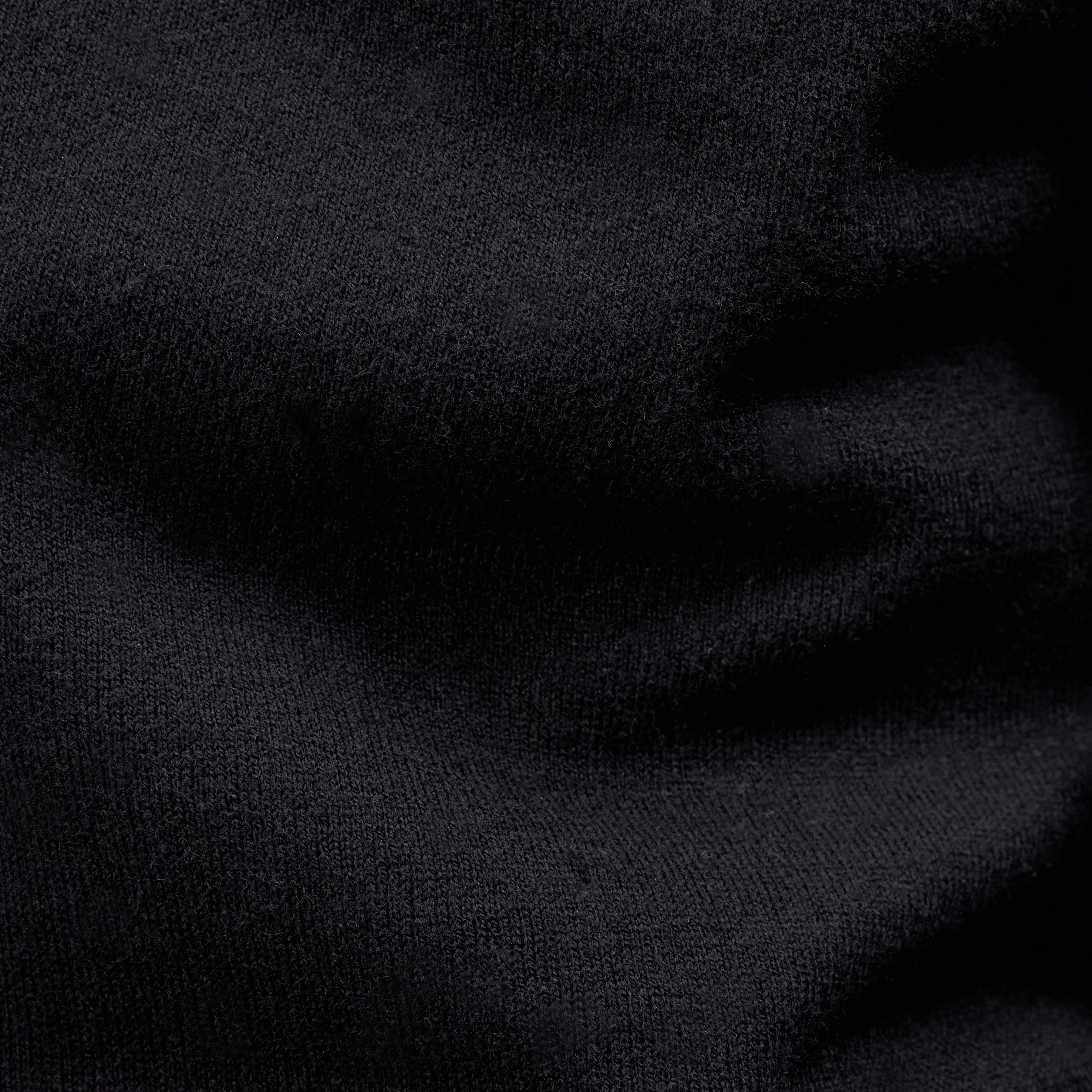 ELUAN - Fine knit cardigan - men - black - Materialbild (B2C)