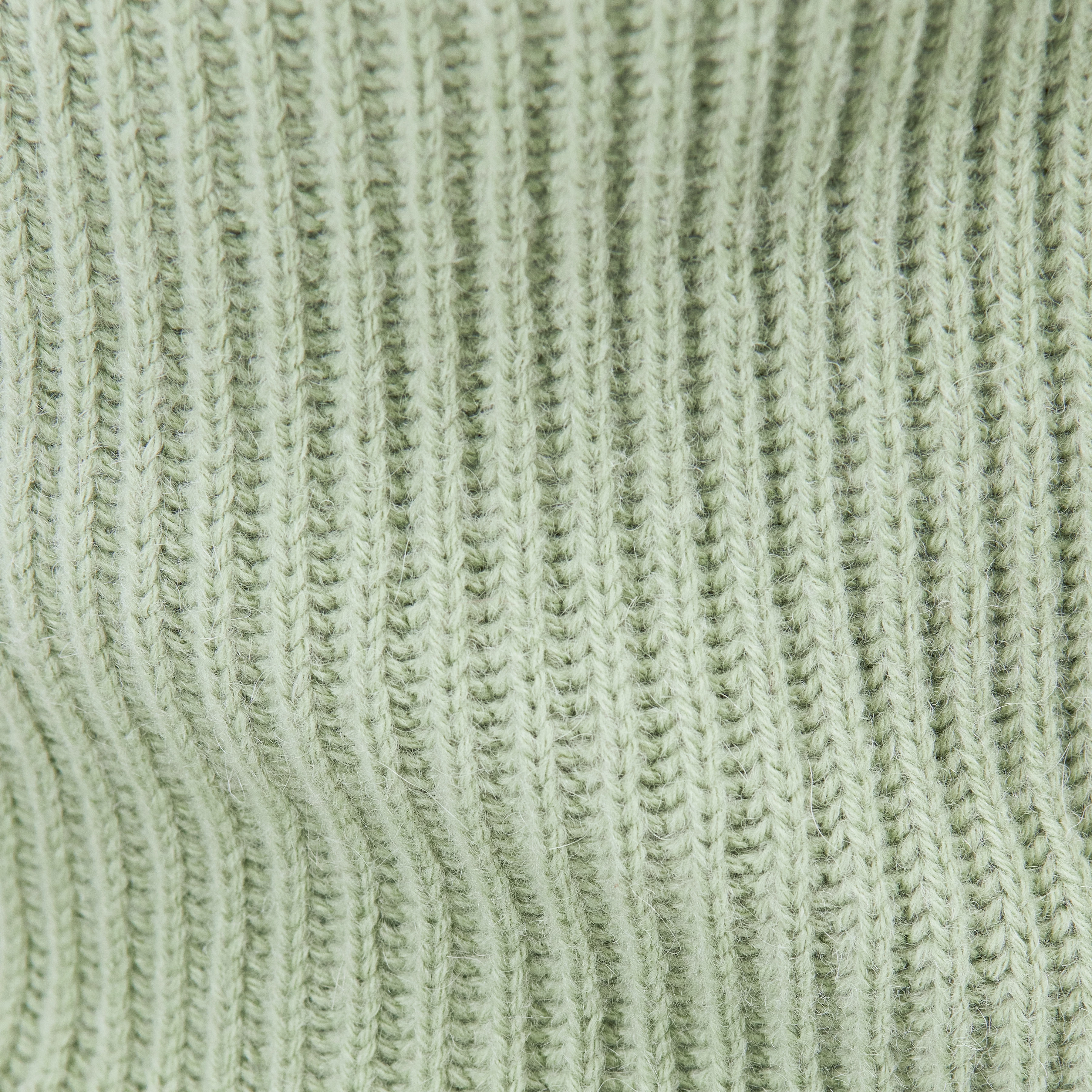 ARWEN - Rollkragenpullover in Woll-Alpakamix - Damen - grün - Materialbild (B2C)