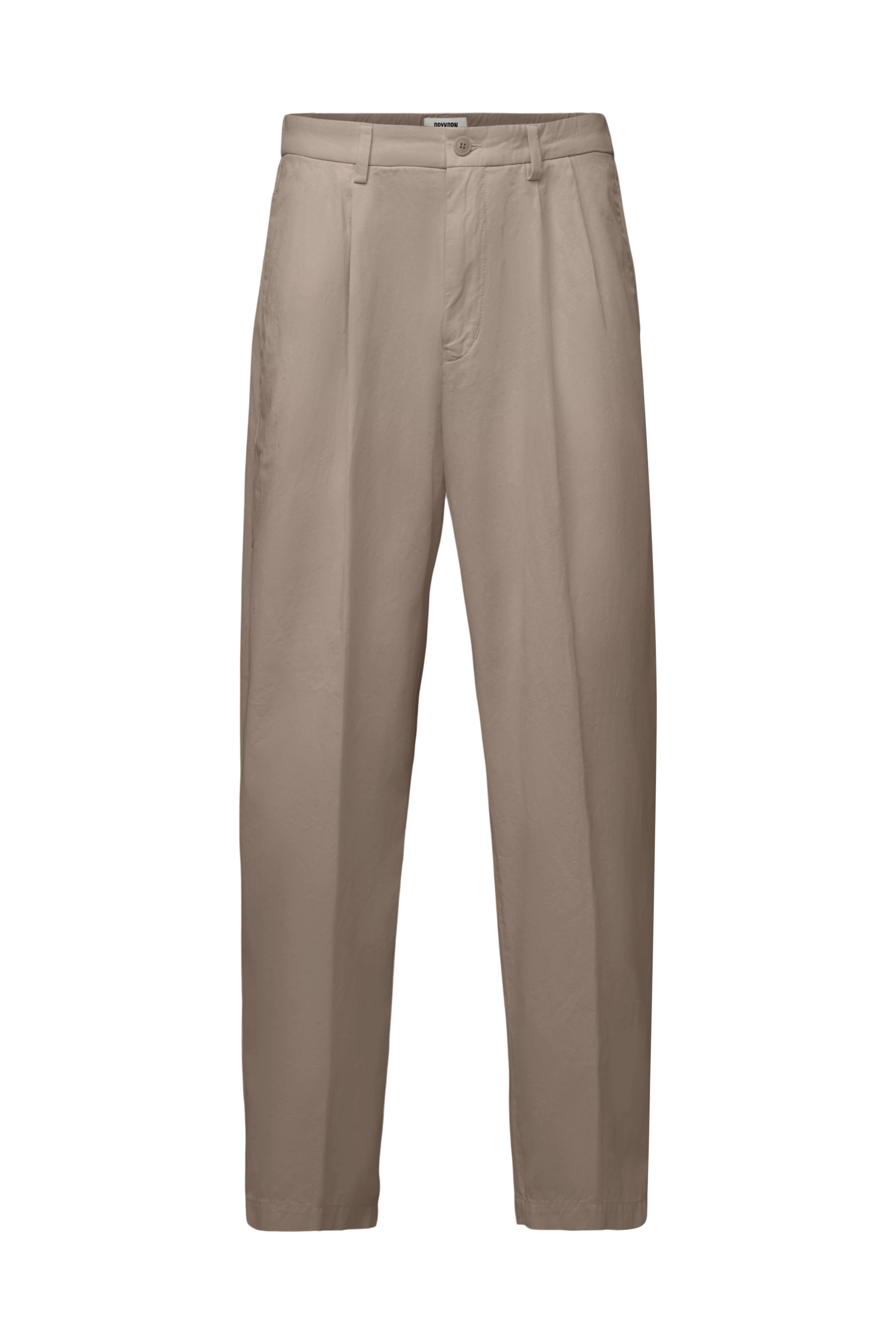 MARYKO - Tailored cotton-twill trousers - men - brown - Freisteller Frontansicht