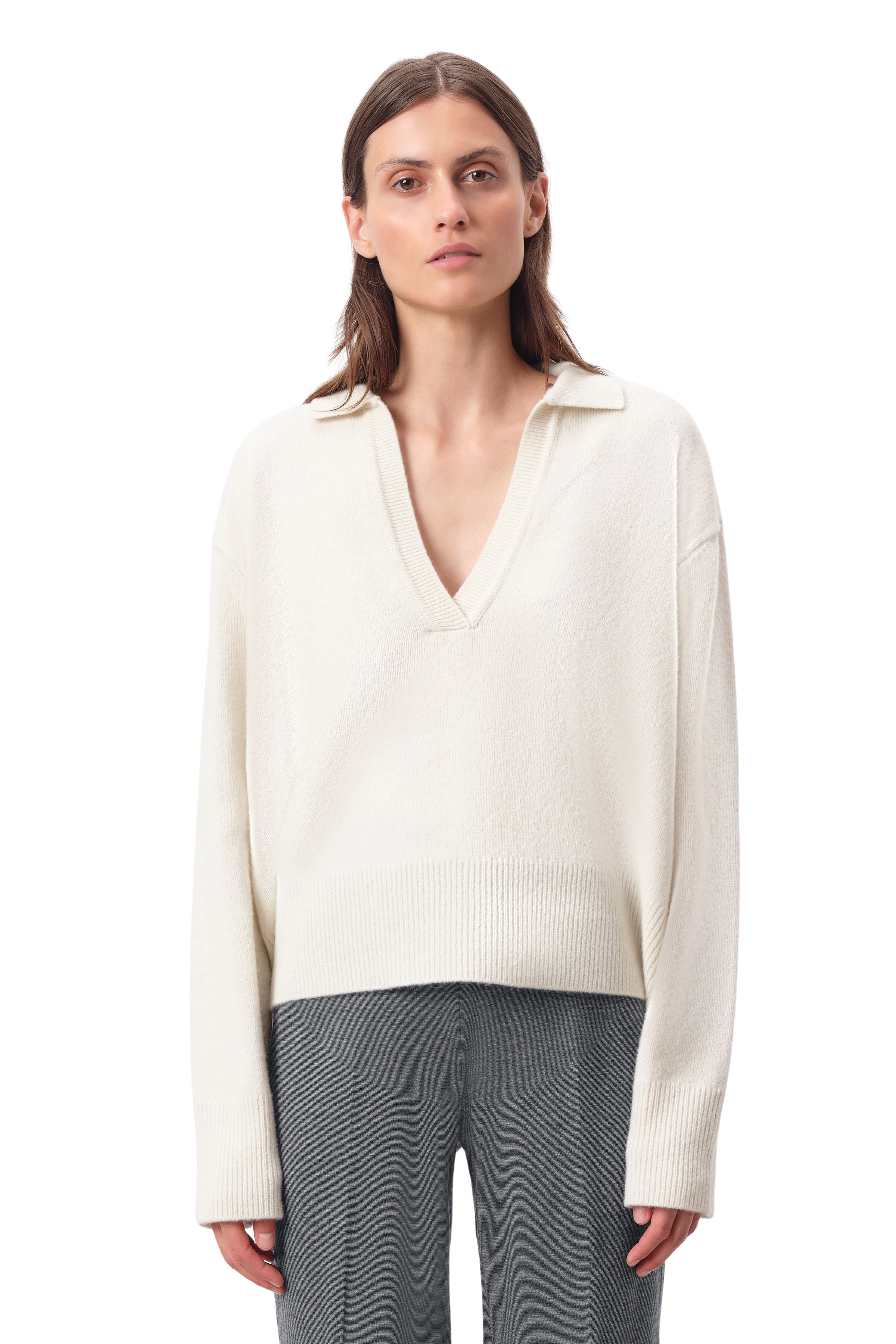 Damen Strickpullover MONALIE in beige von DRYKORN
