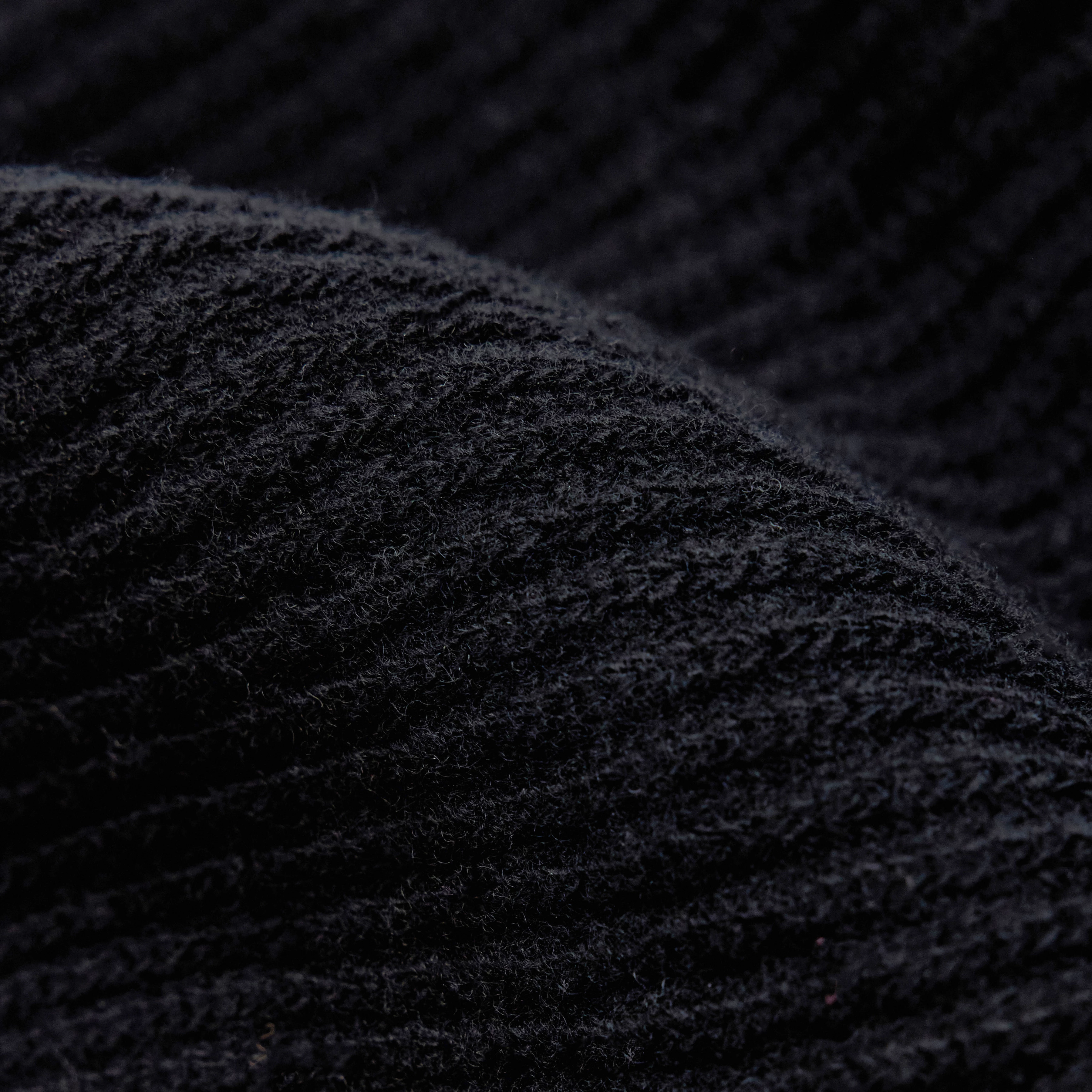 NEREA_3 - Beanie in virgin wool - unisex - Natural Aluminium - Materialbild (B2C)