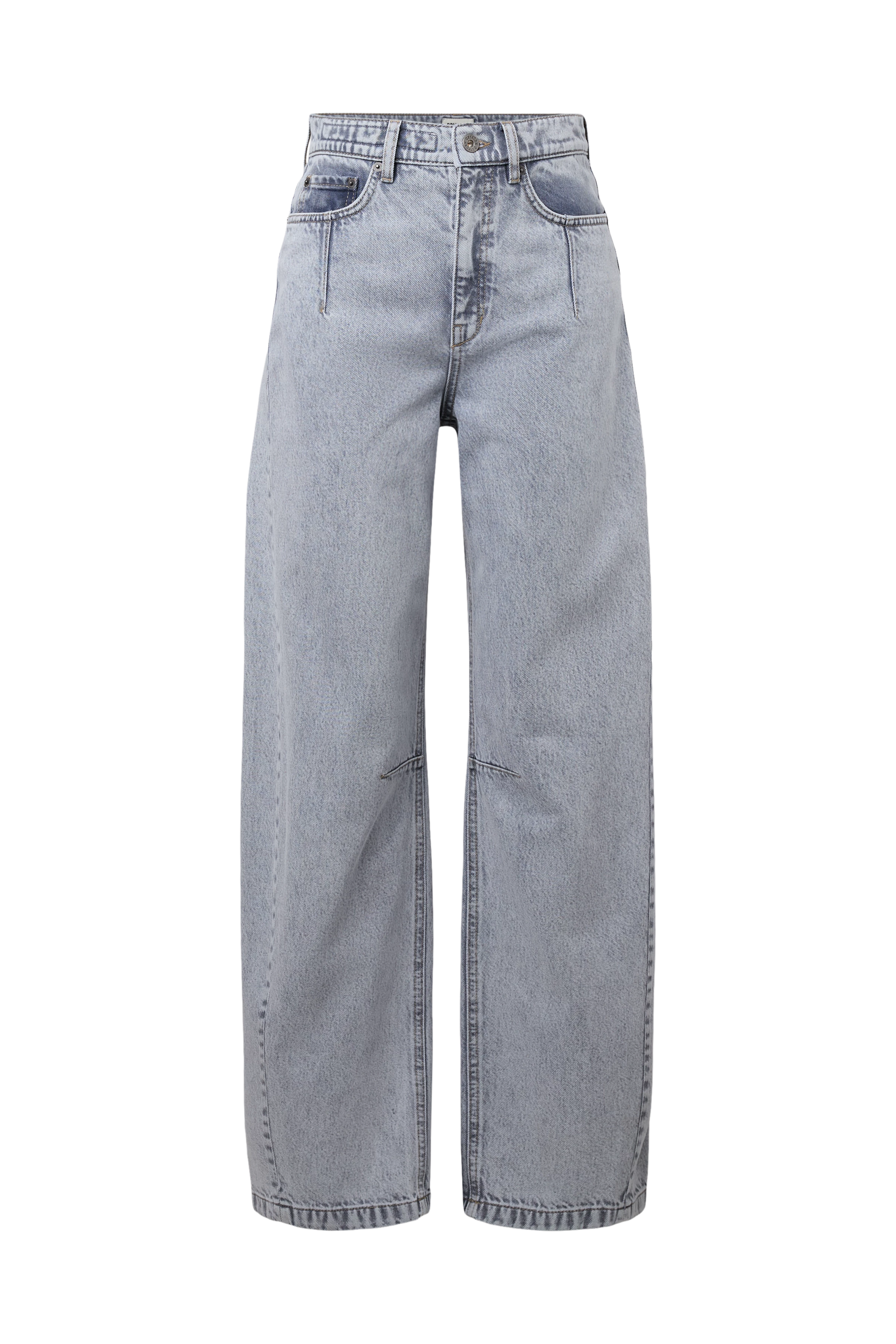 LIABLE - Pantalon coupe décontractée en denim clair - women - bleu - Freisteller Frontansicht