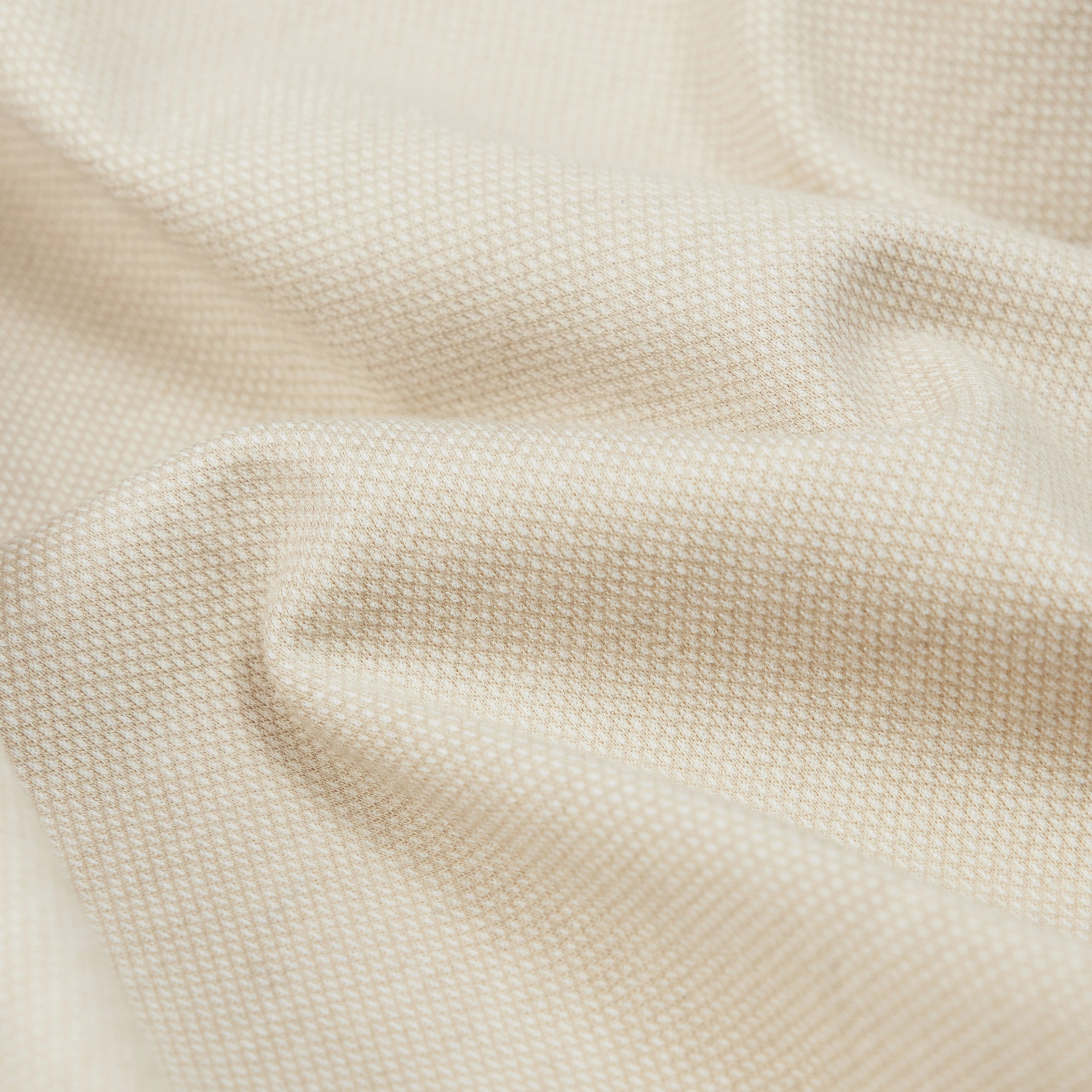 ATLIN_2 - Einknopf-Blazer in Jersey mit Dessin - Damen - braun - Materialbild (B2C)