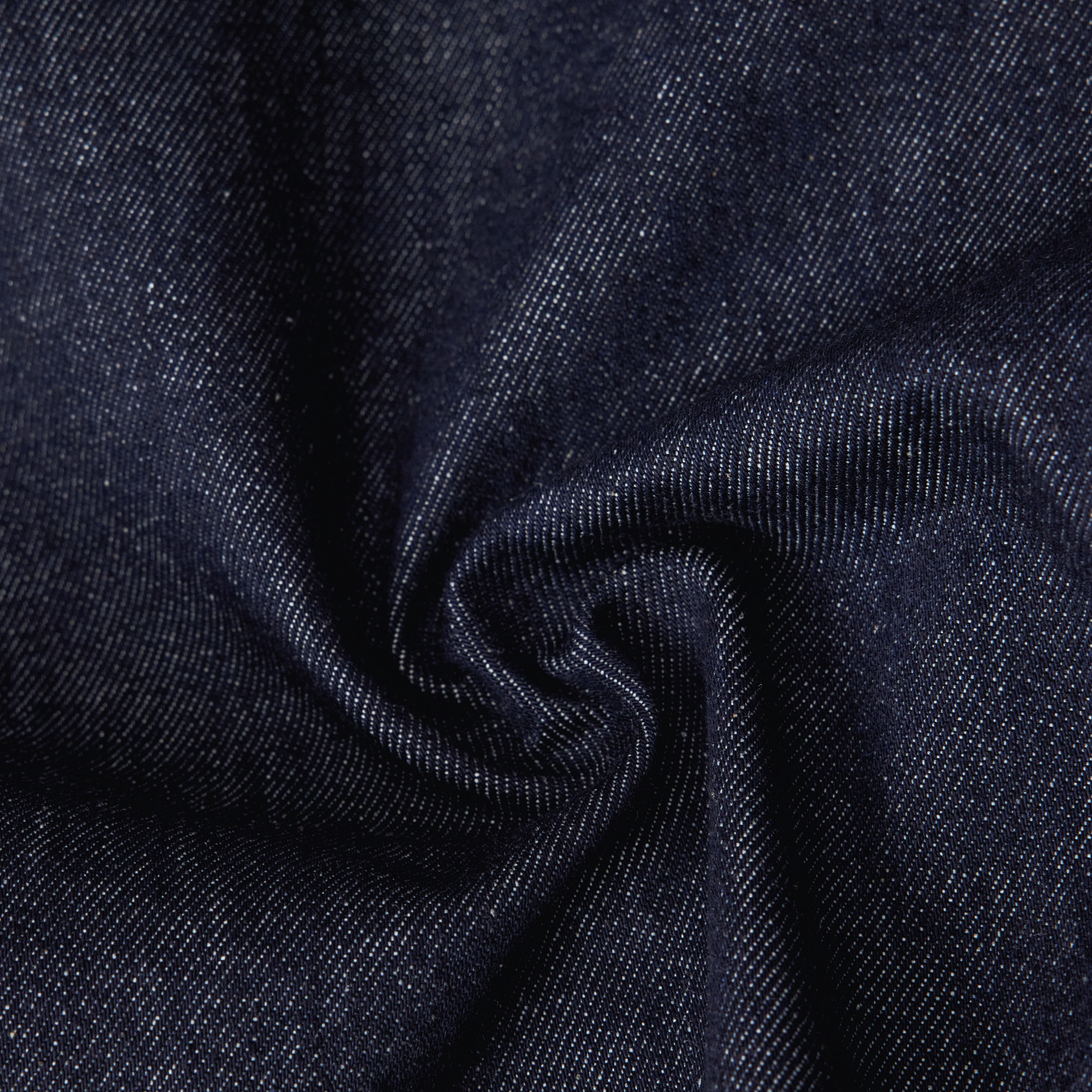 UPHALL - Oversized pure cotton denim jacket - women - blue - Materialbild (B2C)