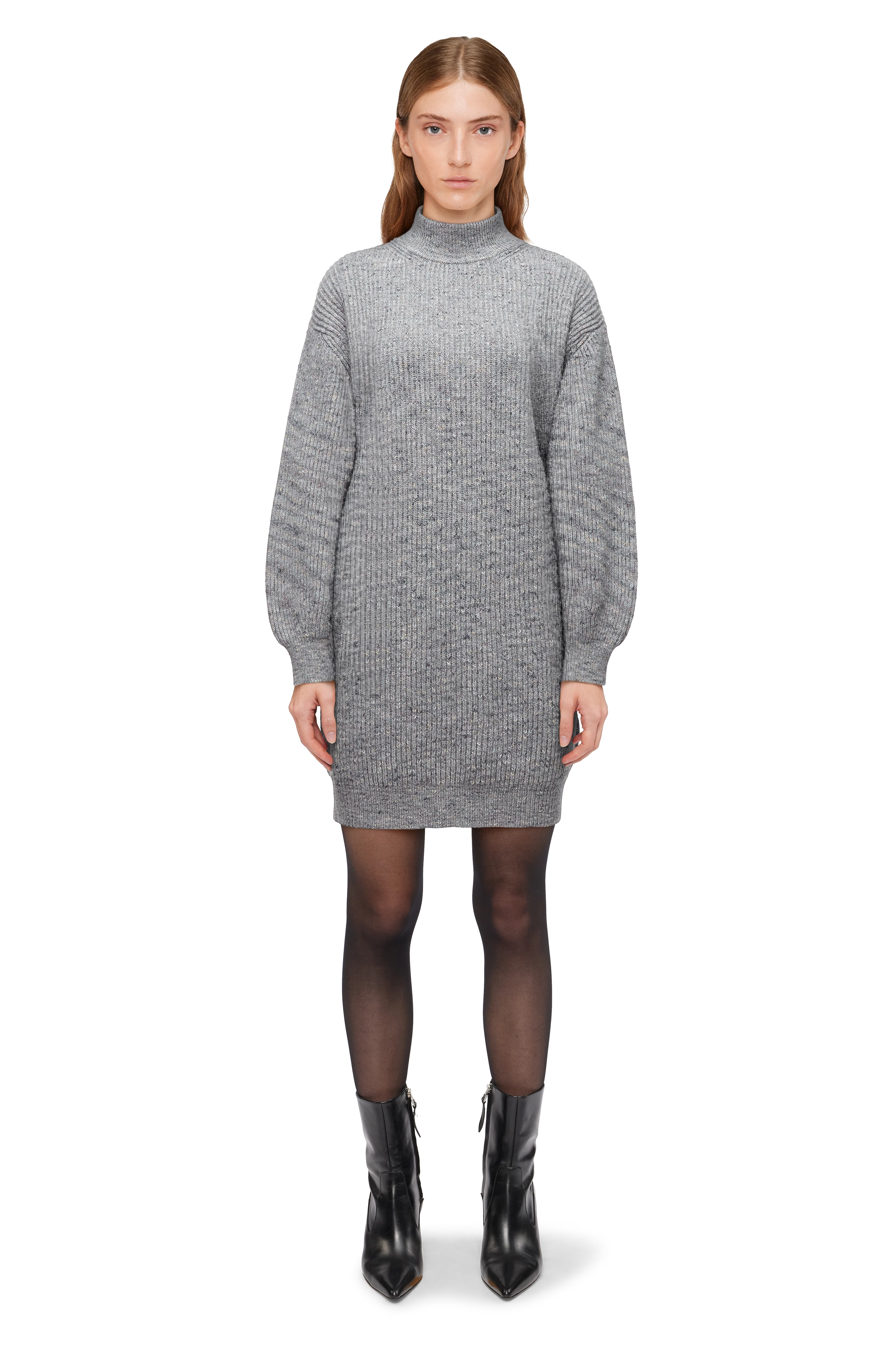 Damen Strickkleid JARDANY_3 in grau von DRYKORN