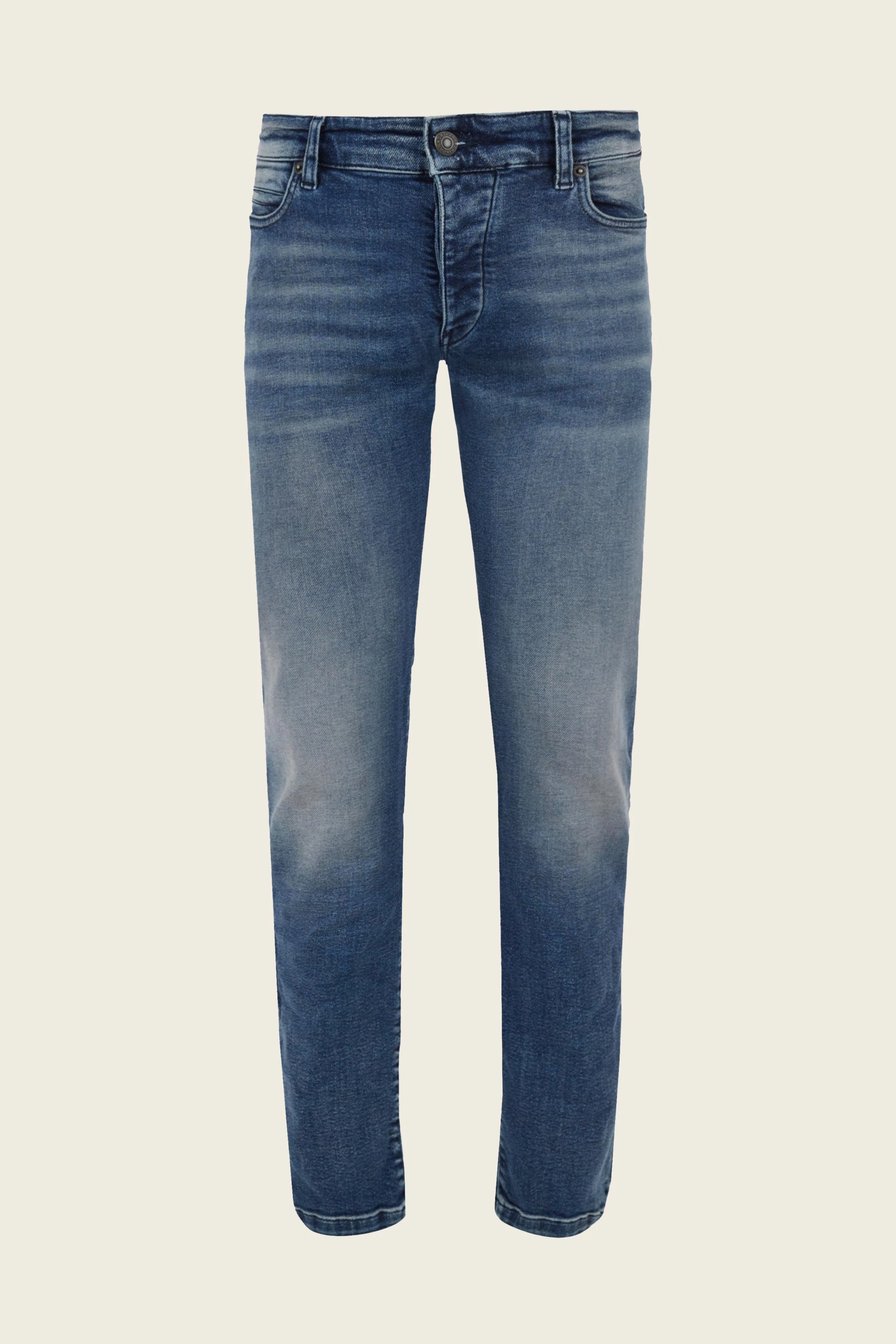 JAZ - Dark blue Skinny Fit Jeans - men - bleu - Freisteller Frontansicht