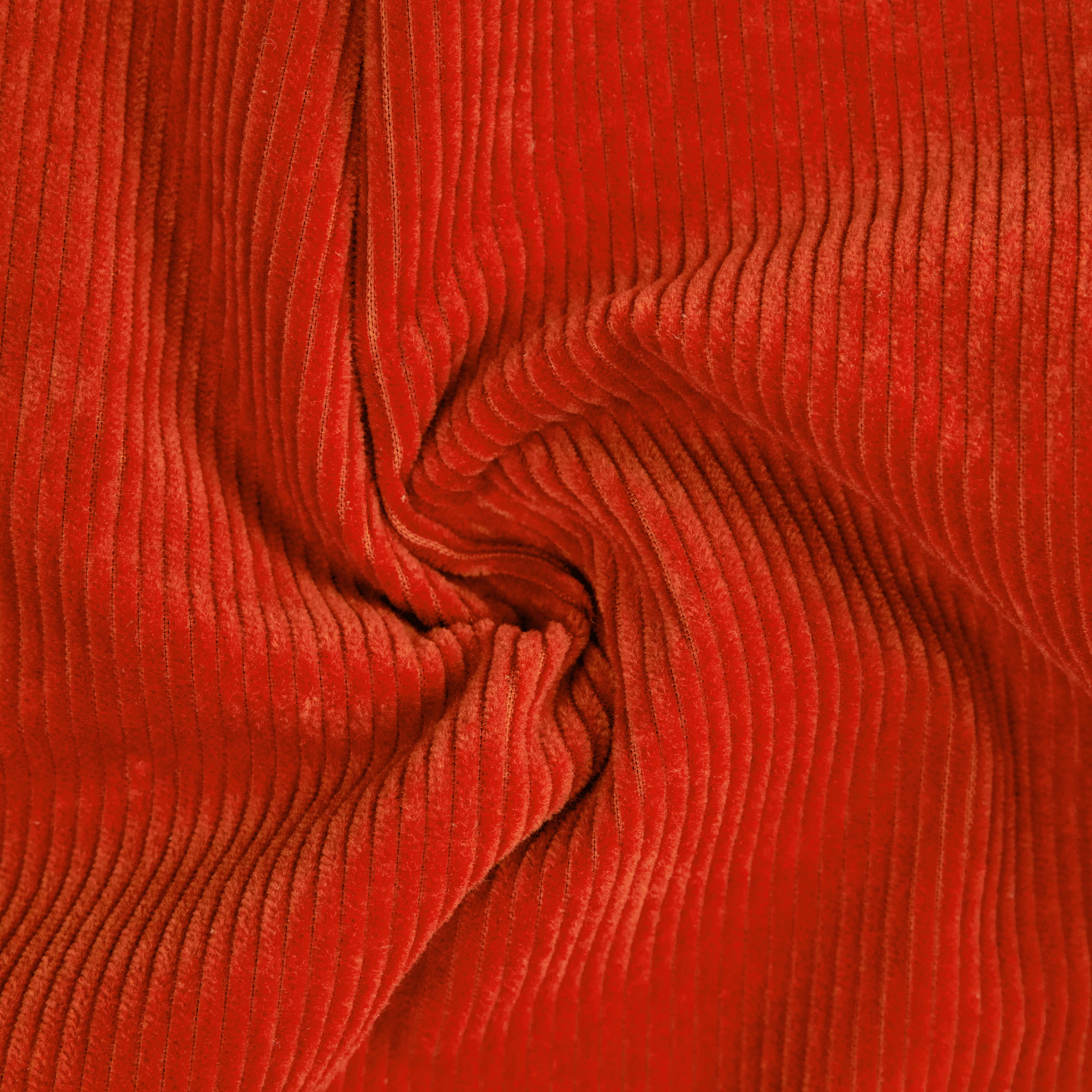 ROCABO - Bundfalten Short in Baumwoll-Cord - Herren - orange - Materialbild (B2C)
