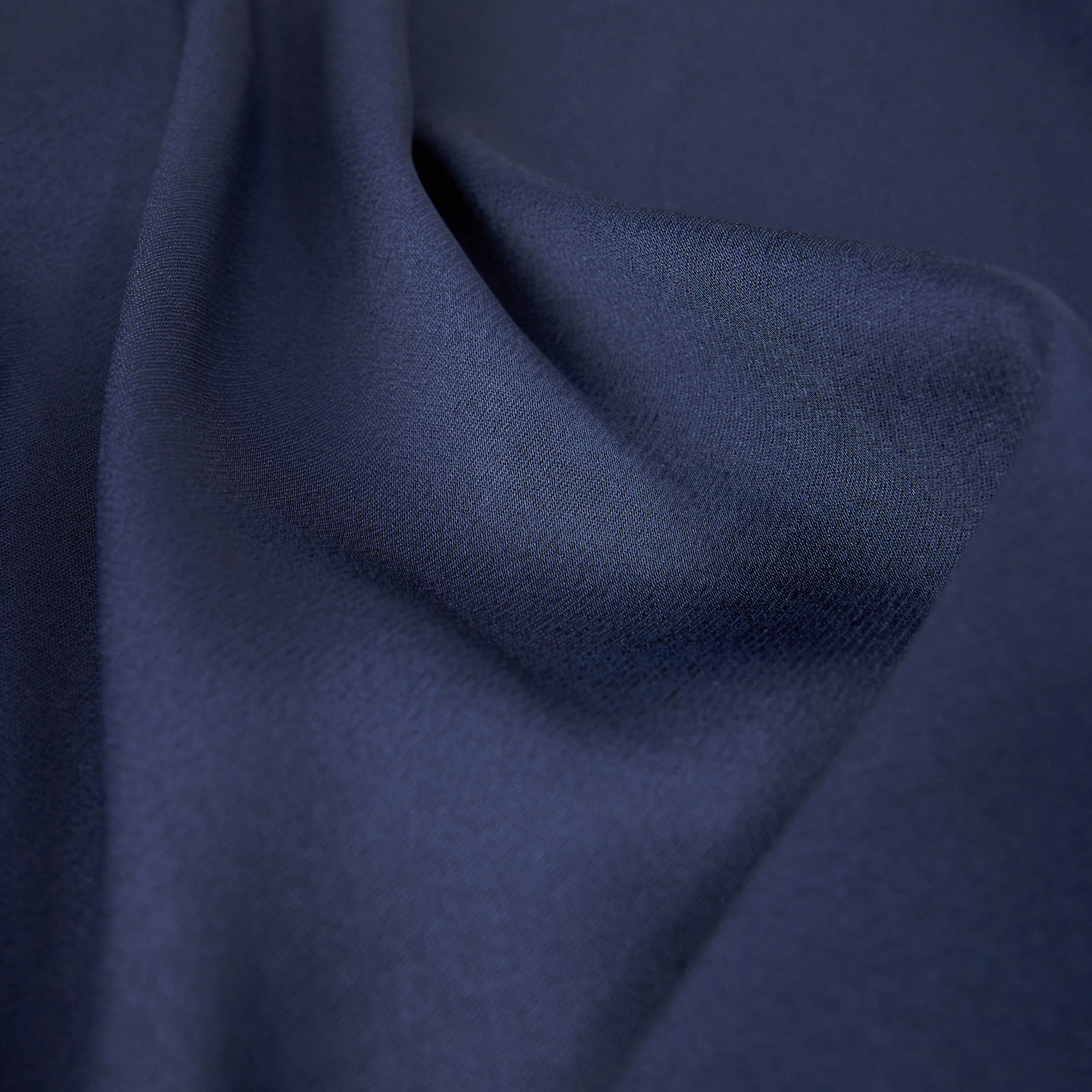 TWEEZER - Weite Hose in Satin - Damen - blau - Materialbild (B2C)