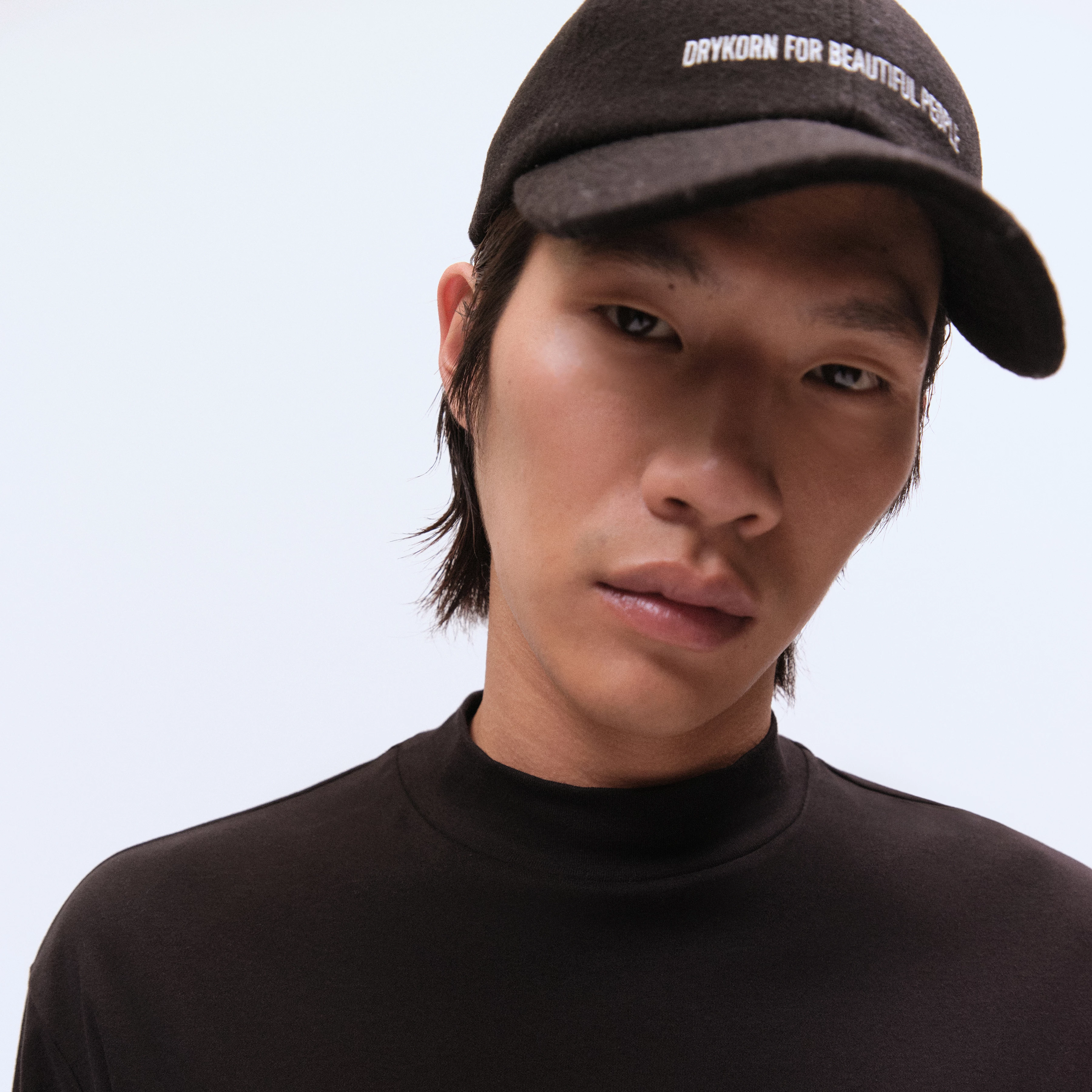 JESPER - Cap in Woll-Mix - Unisex - schwarz