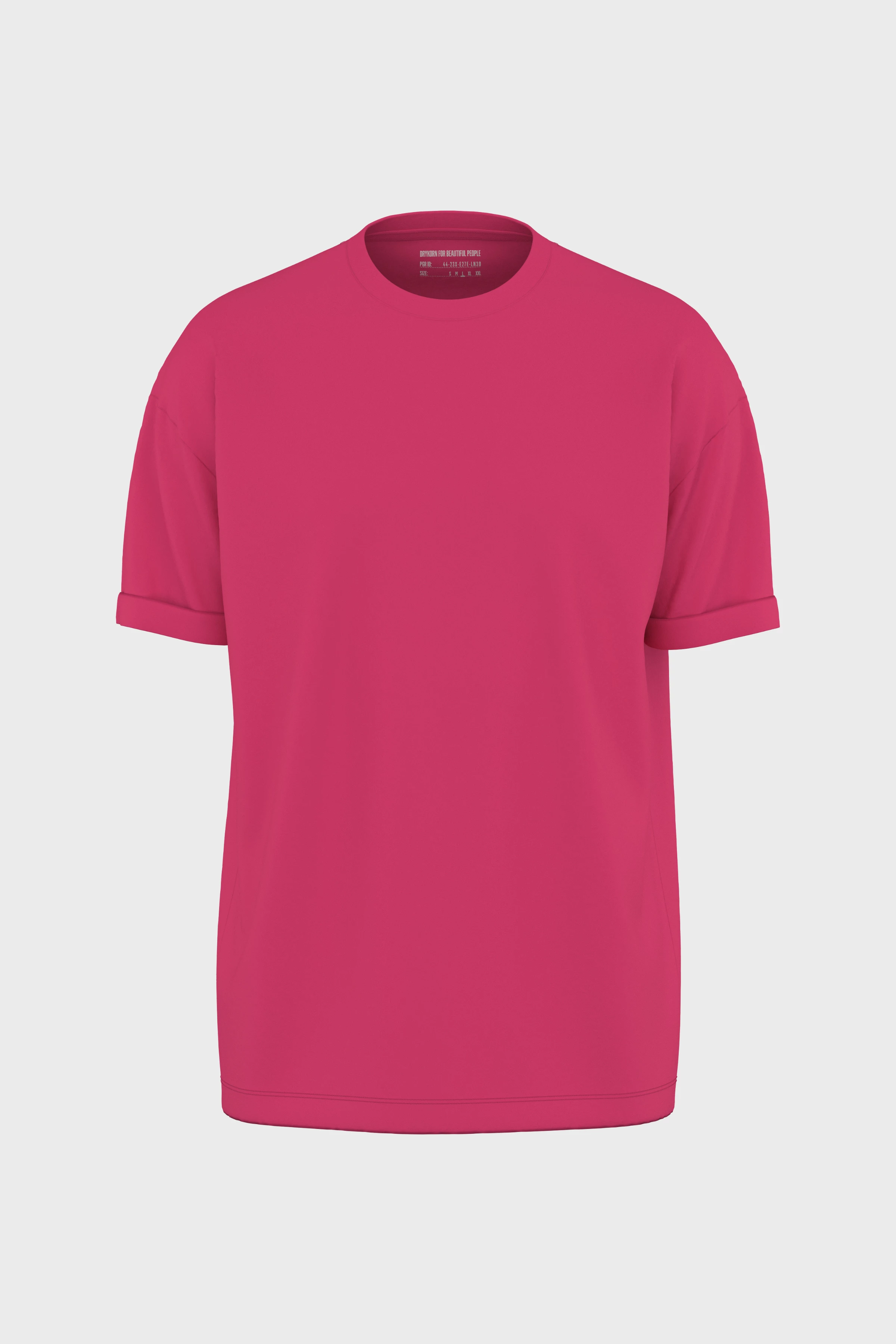 THILO - relaxed fit cotton T-Shirt - men - red - Freisteller Frontansicht