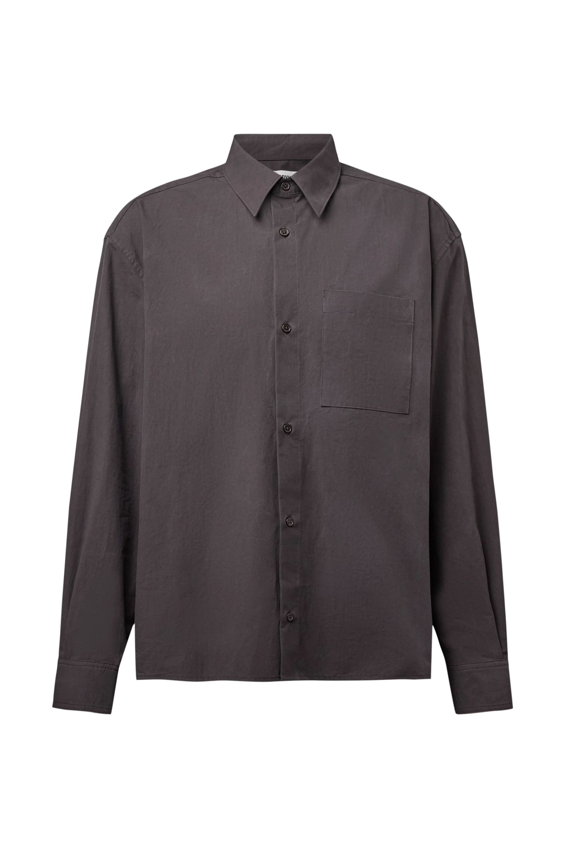 BAUNT - Regular Fit Pure Cotton Shirt - men - brown - Freisteller Frontansicht