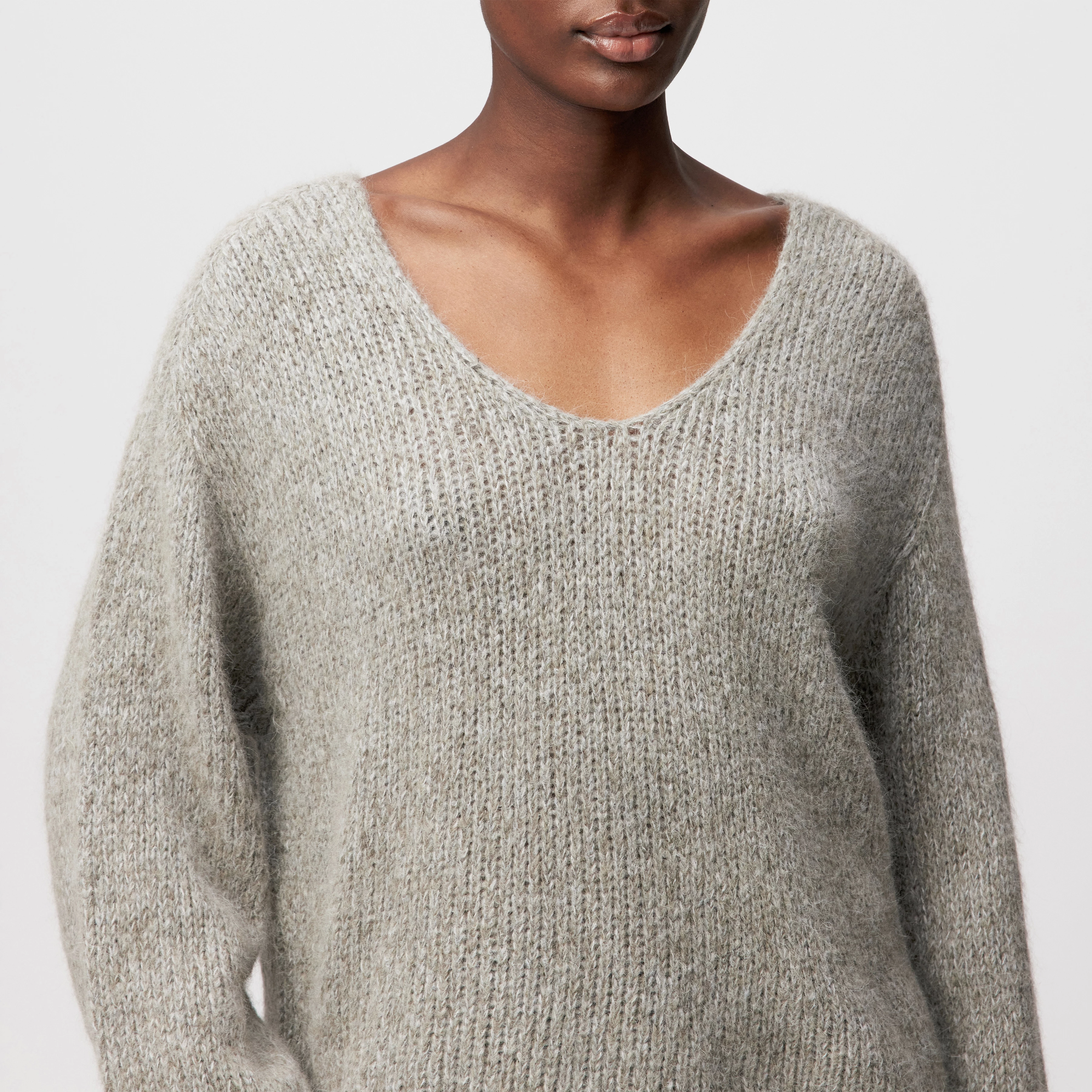 Damen Strickpullover SOMAIJA in grün von DRYKORN