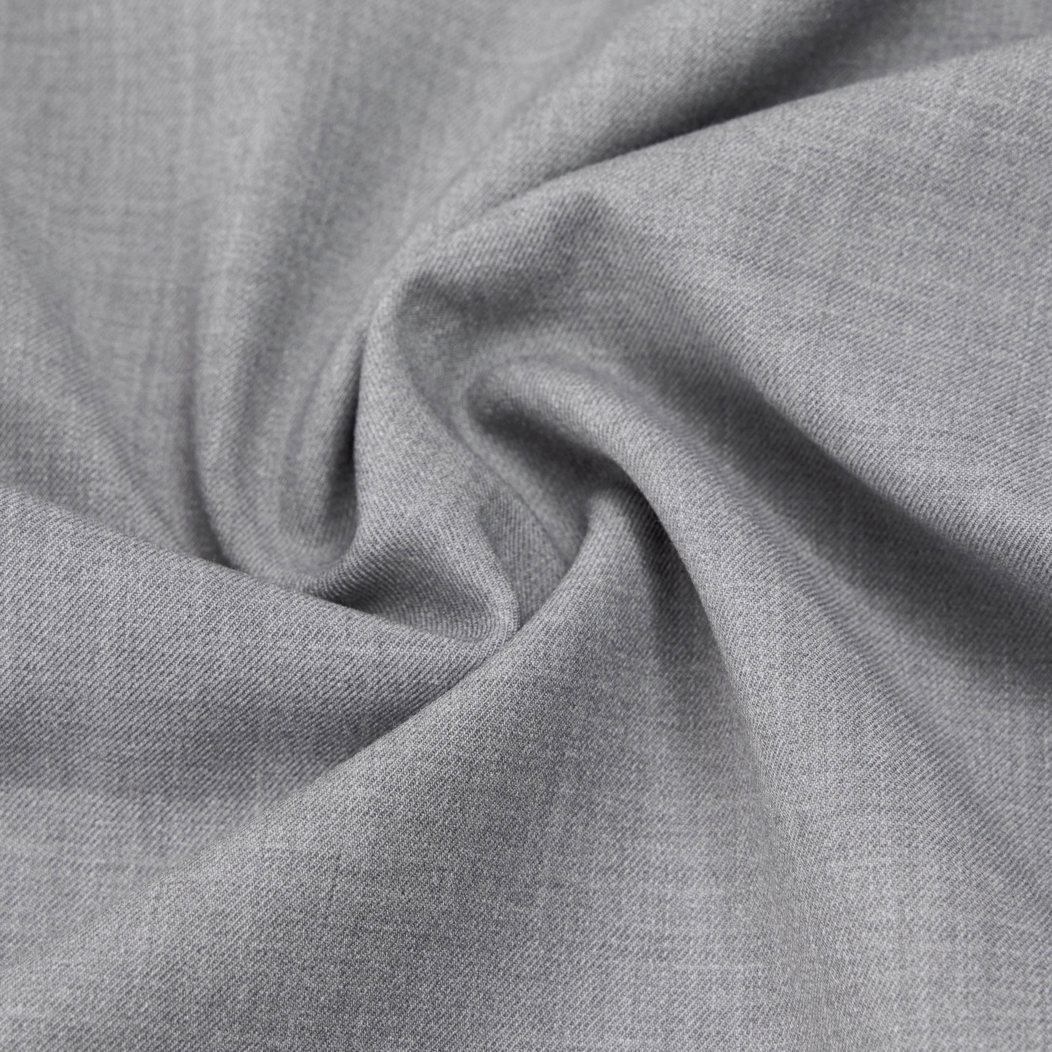 AJEND_RGLR_SK - Tailored trousers in wool blend - men - grey - Materialbild (B2C)