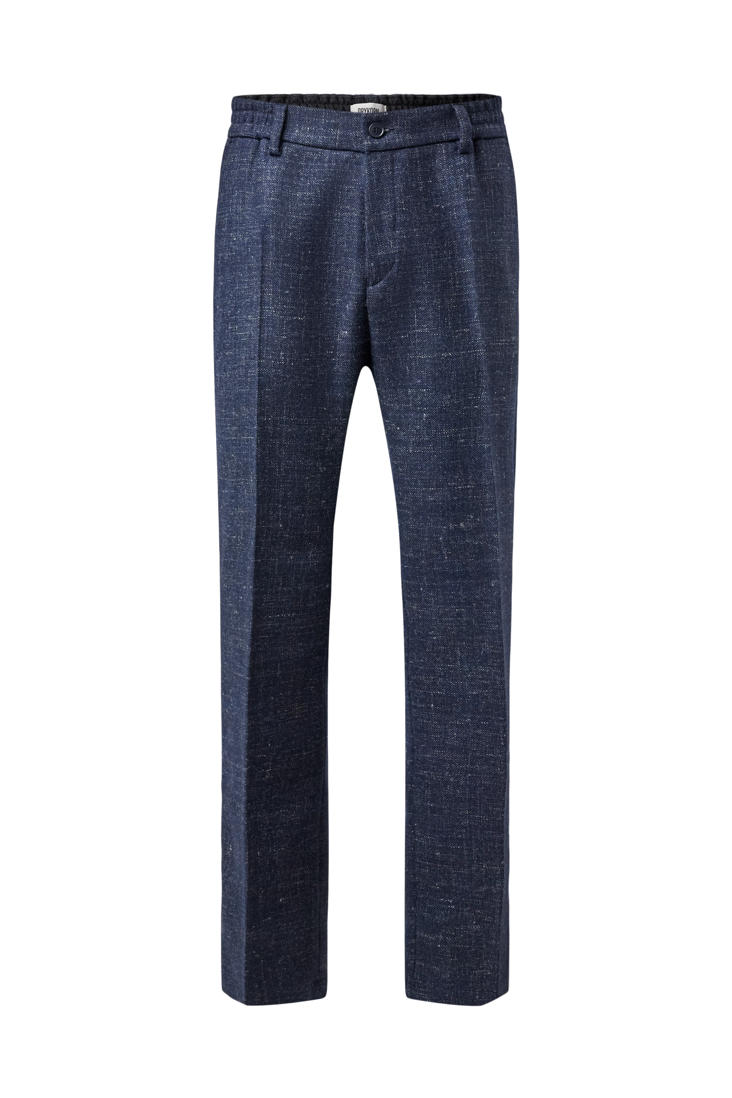 GARONA_B - Casual chinos in wool blend - men - blue - Freisteller Frontansicht
