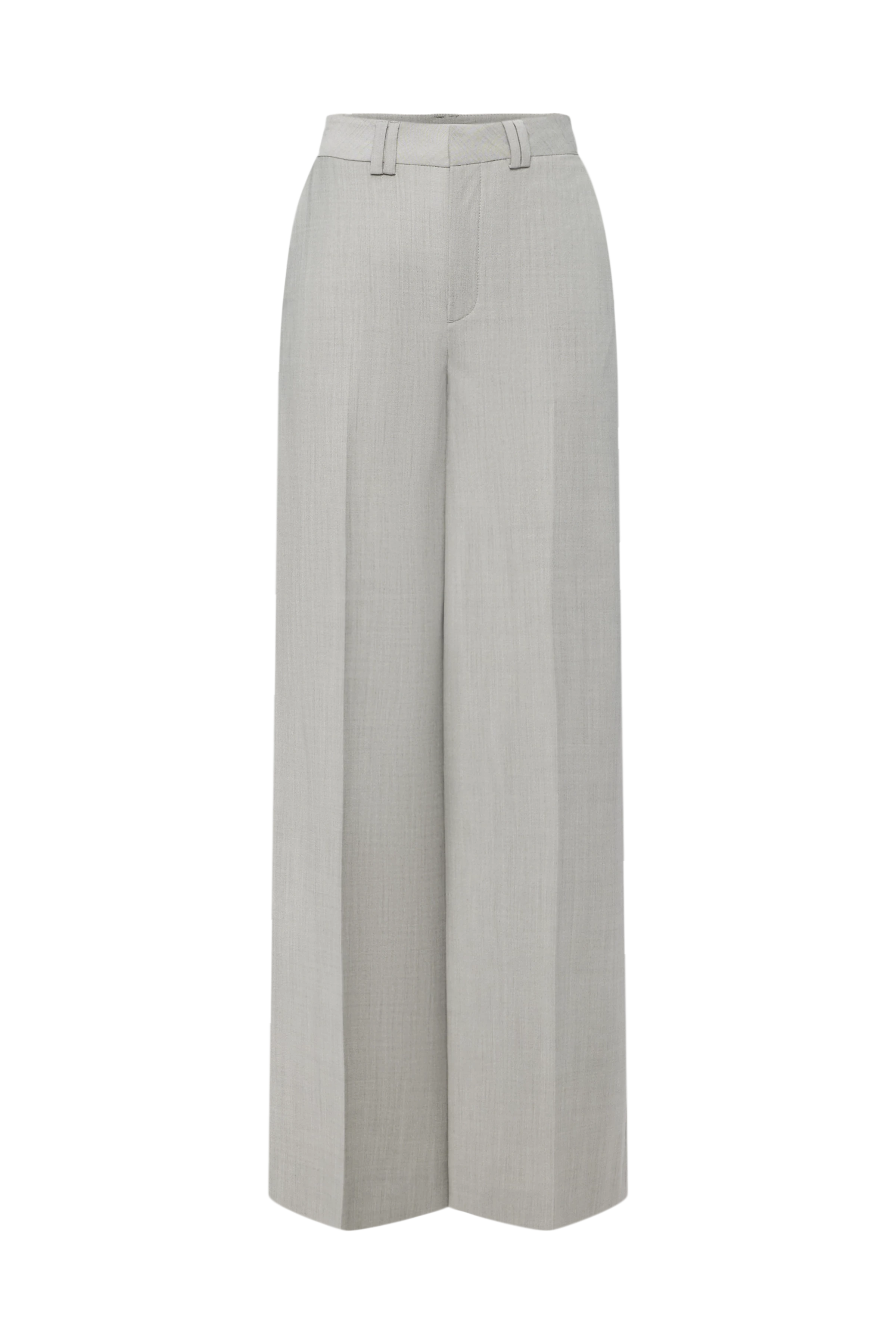 AQUITE - Marlenehose in Bi-Stretch - Damen - beige - Freisteller Frontansicht