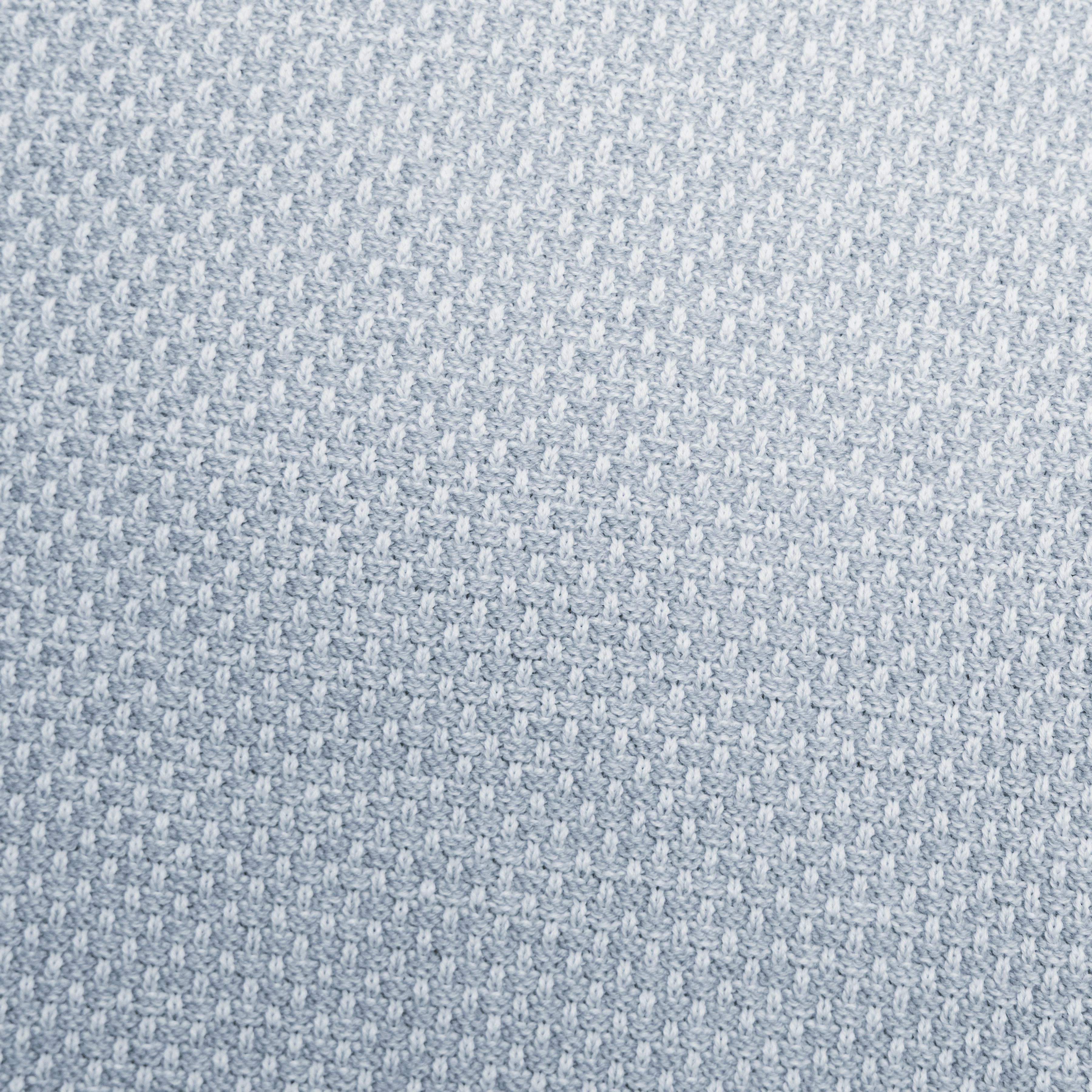 TAMIAN - Strick Polo in merzerisierter Baumwolle - Herren - blau - Materialbild (B2C)