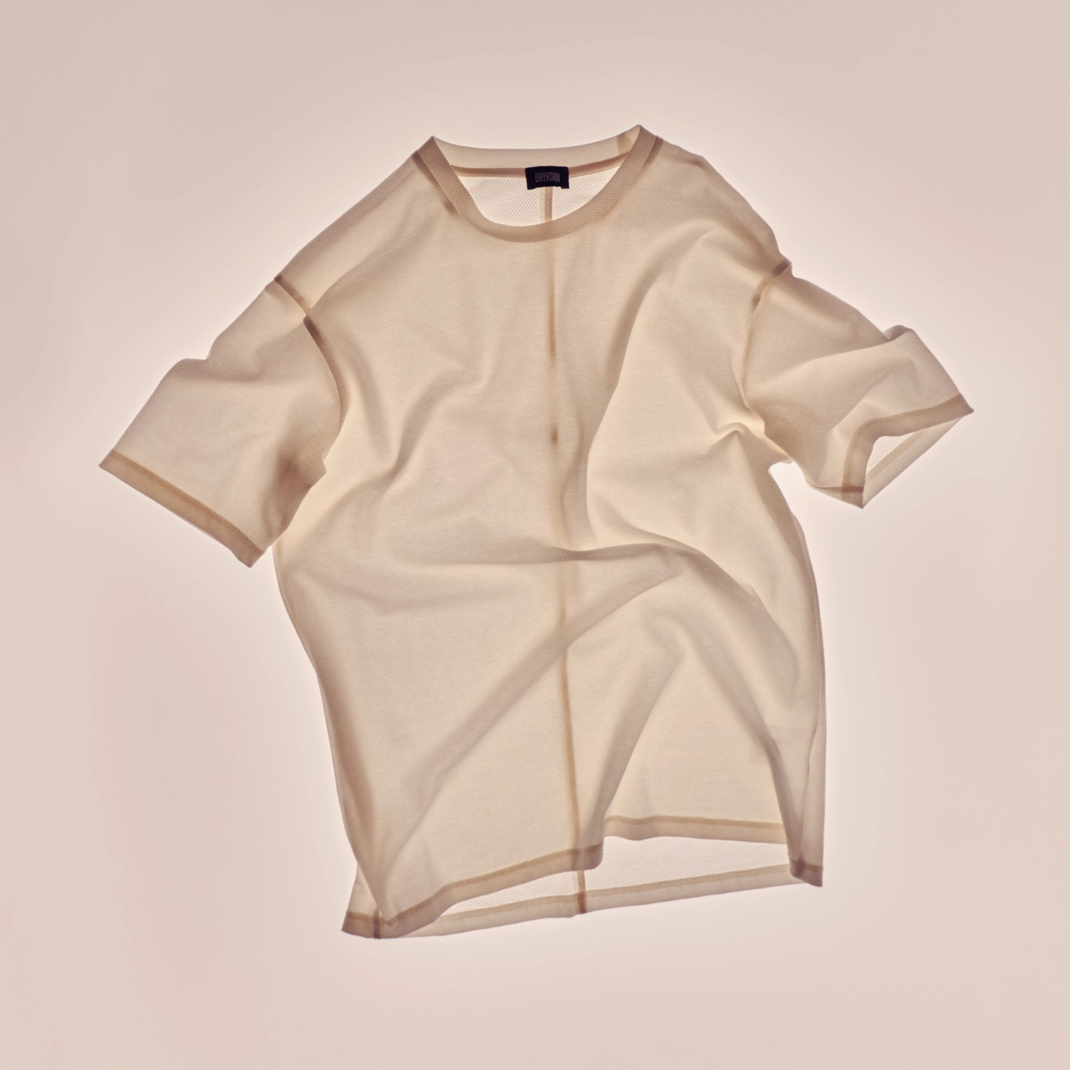 ERICKO - Regular Fit Cotton Blend T-Shirt - men - off white