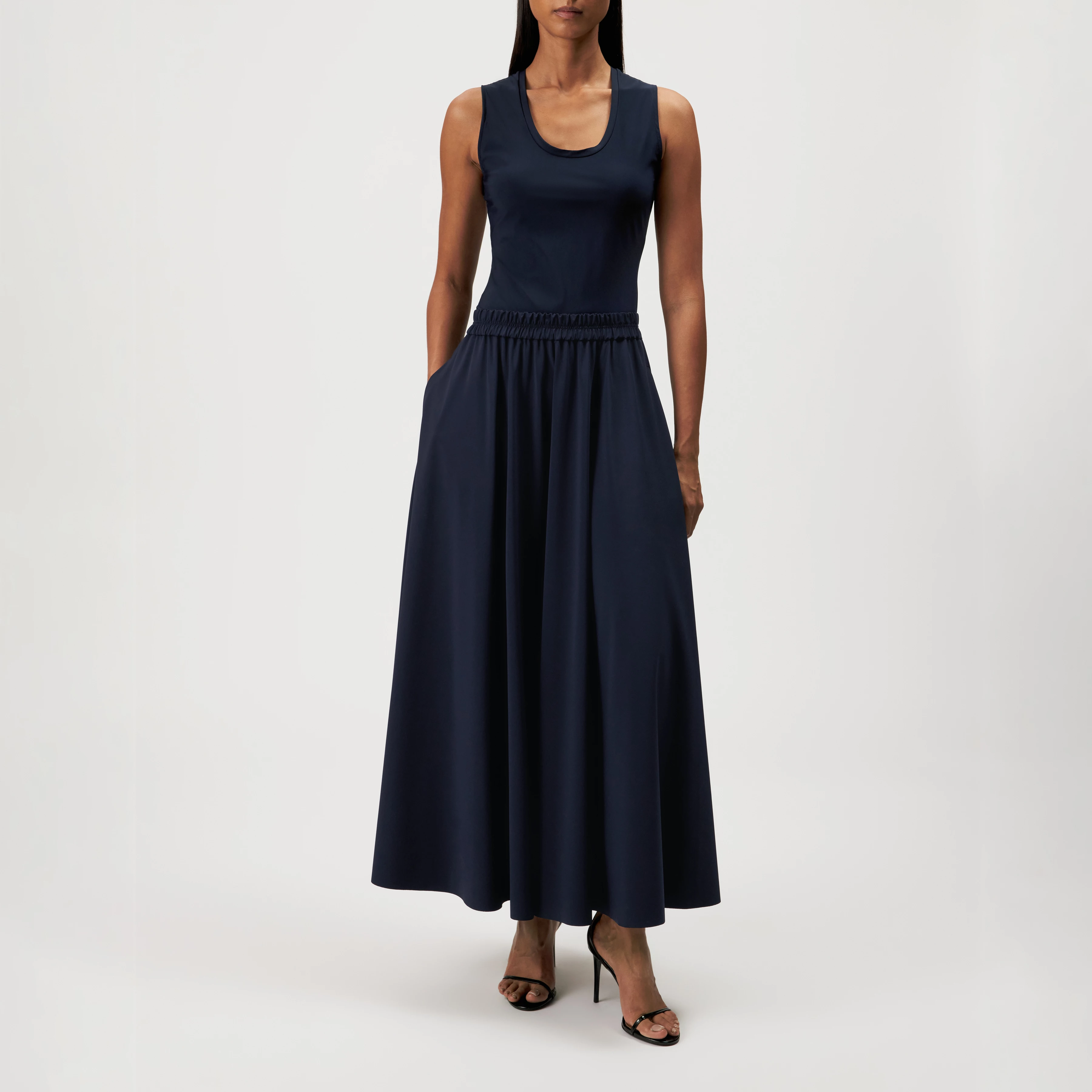 BODANA - Body en jersey - women - bleu - Ganzkörper-Frontansicht