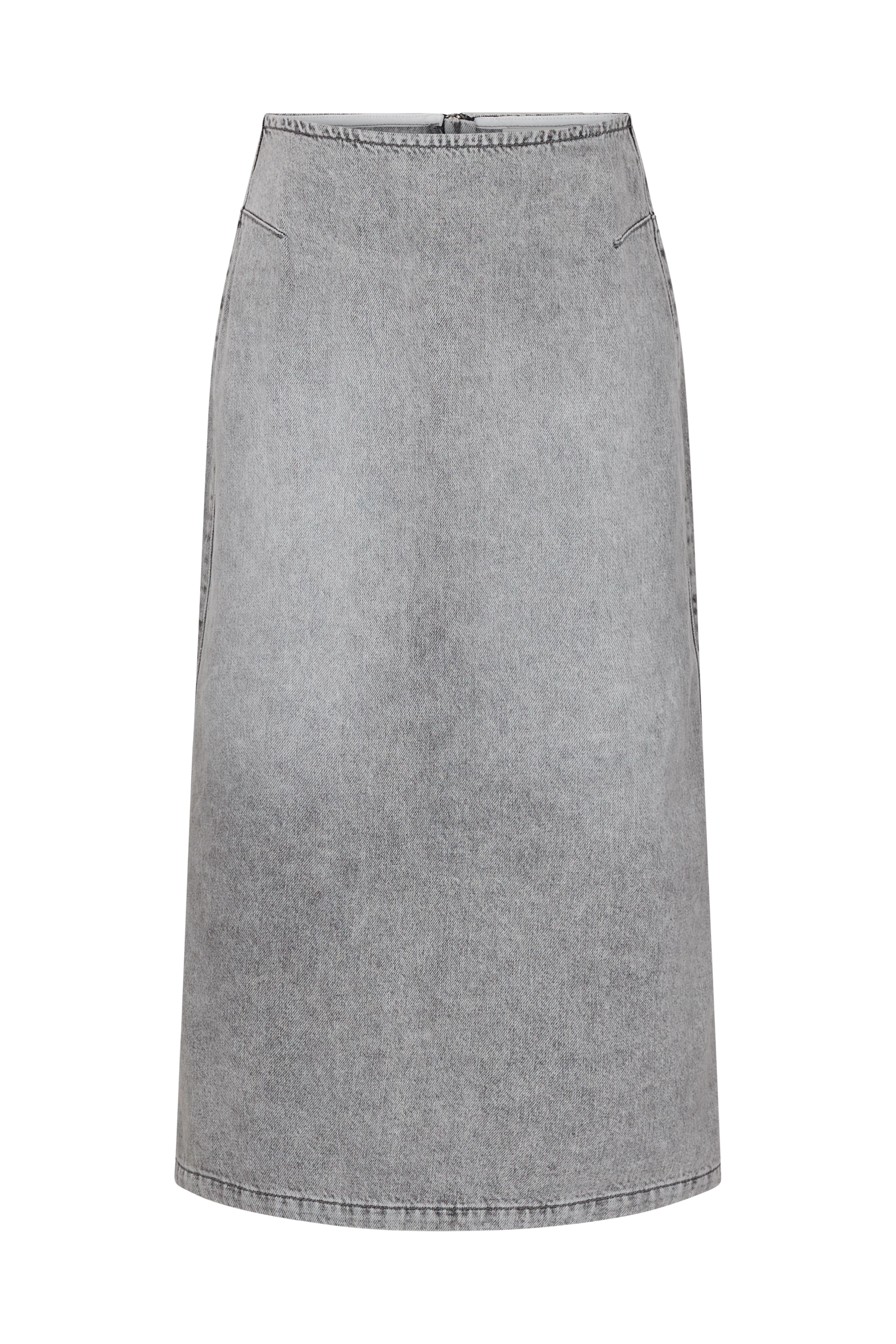 Silver Jeans Co. Front-Slit Jean Skirt Gonna Donna Silver Jeans Co. Front-Slit Jean Skirt Gonna Donna