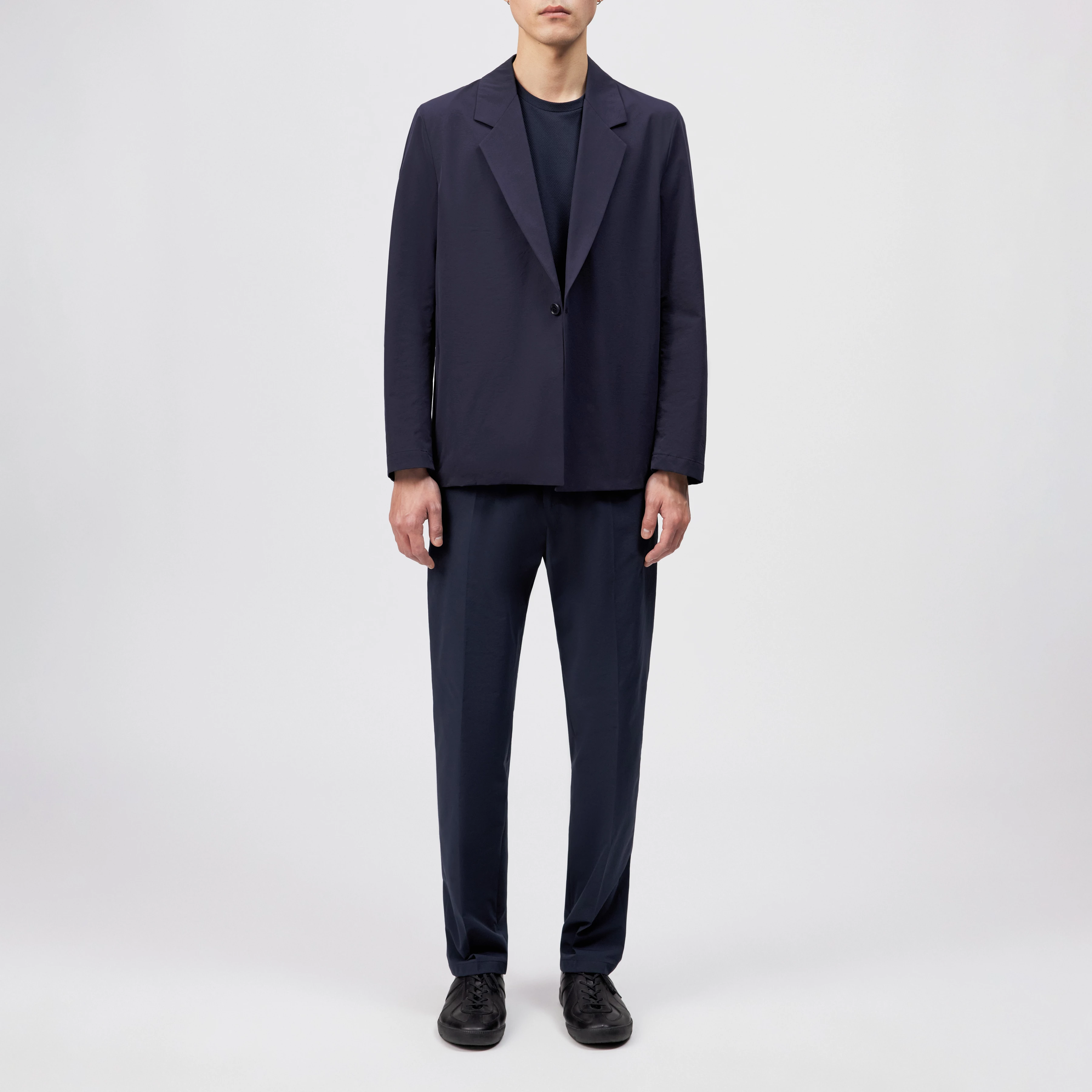 NOLEN - Veste à un bouton avec revers à crans - men - bleu - Ganzkörper-Frontansicht