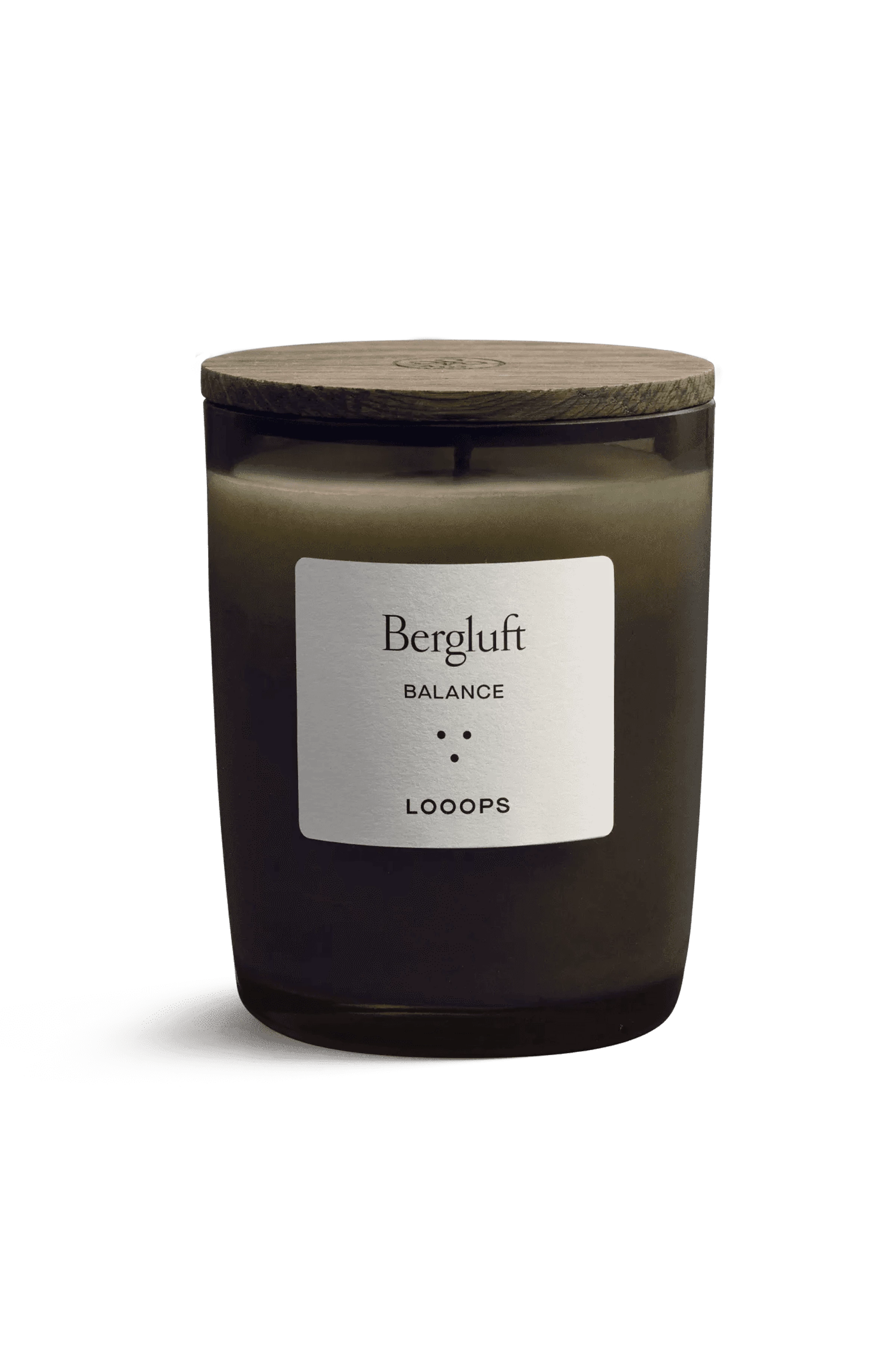 BERGLUFT_KERZE - Kleine BERGLUFT Duftkerze von LOOOPS - Unisex - braun - Freisteller Frontansicht