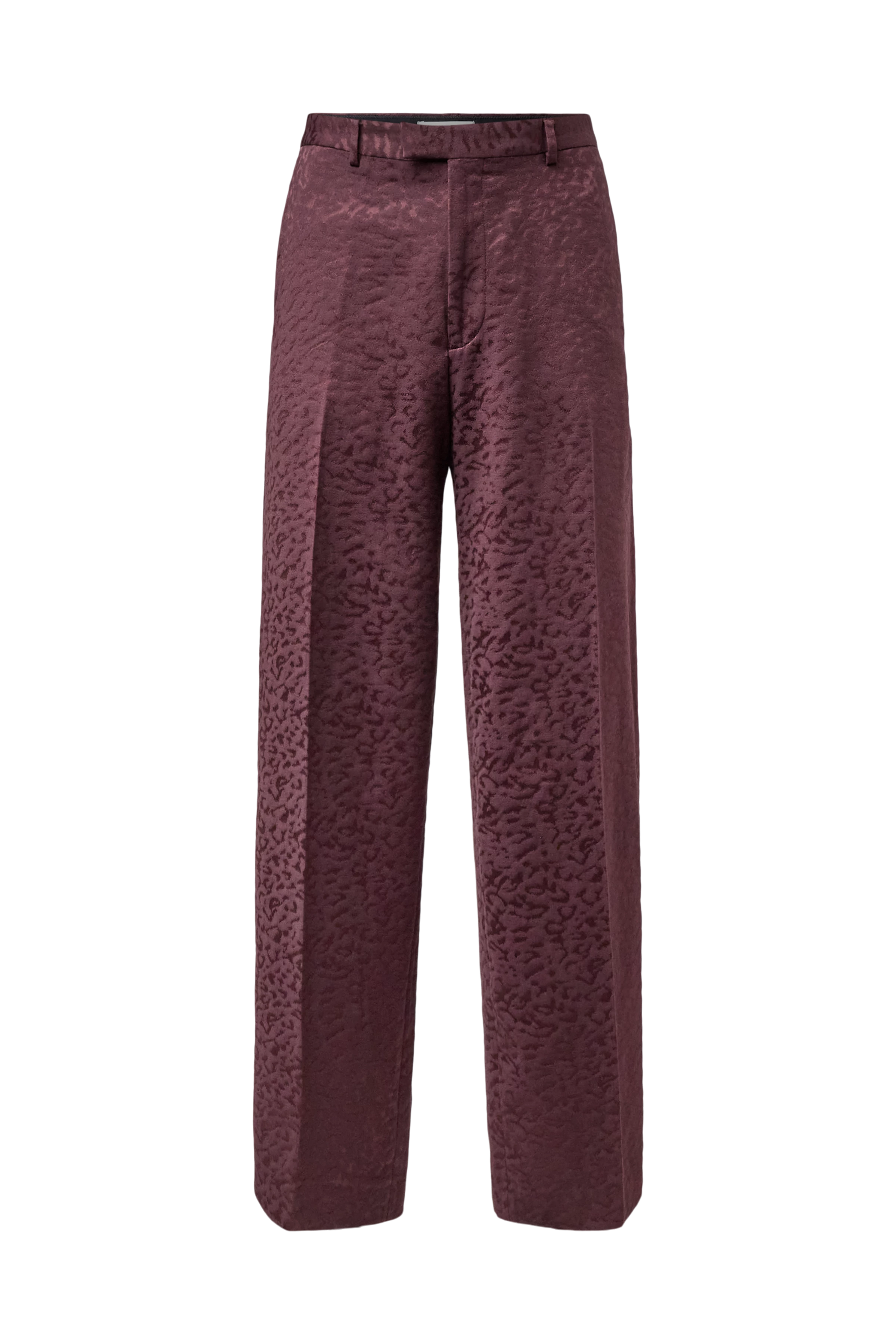 NODACO - Cotton-blend classic trousers - men - red - Freisteller Frontansicht