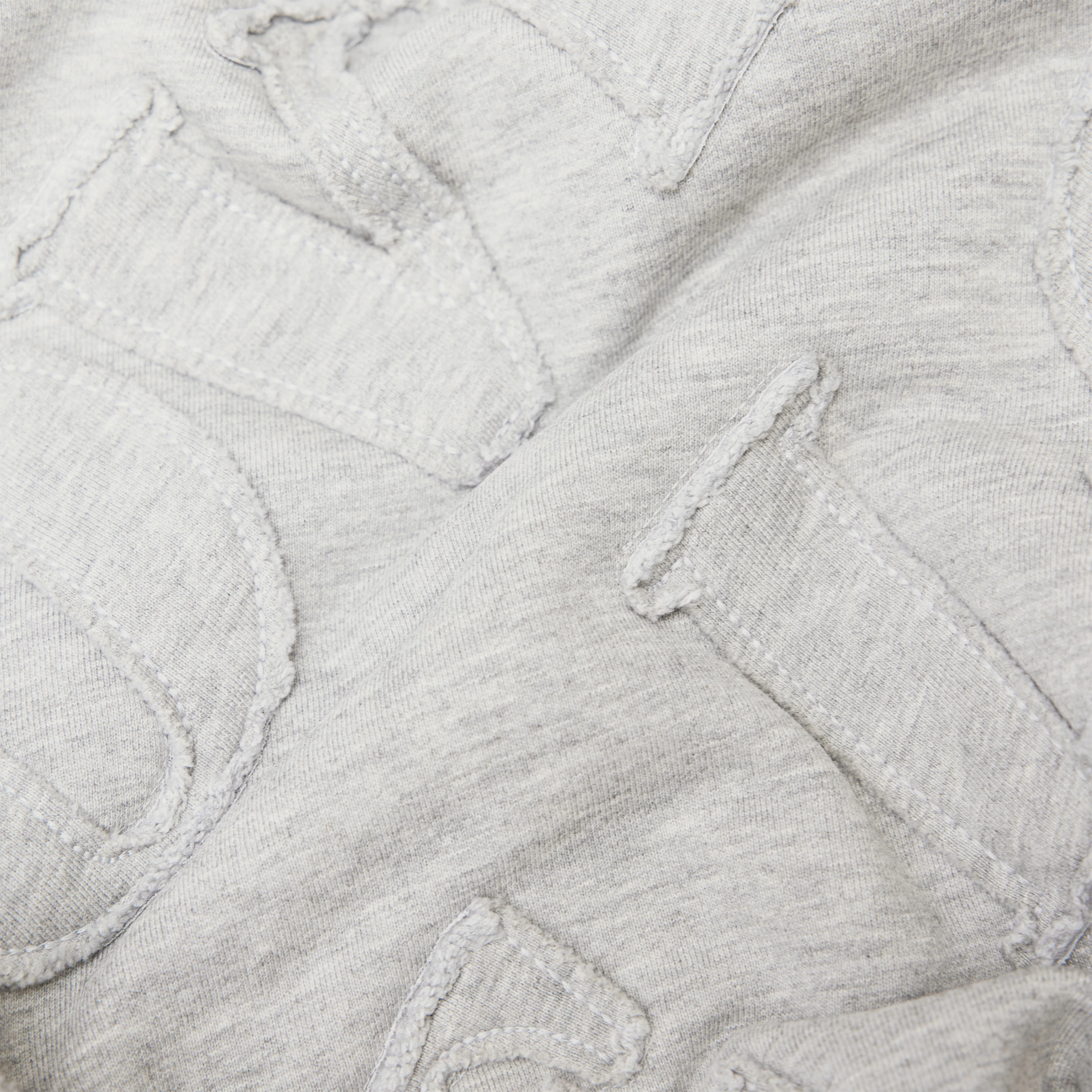 ASTERA_P11 - Oversized Sweatshirt in reiner Baumwolle - Damen - grau - Materialbild (B2C)