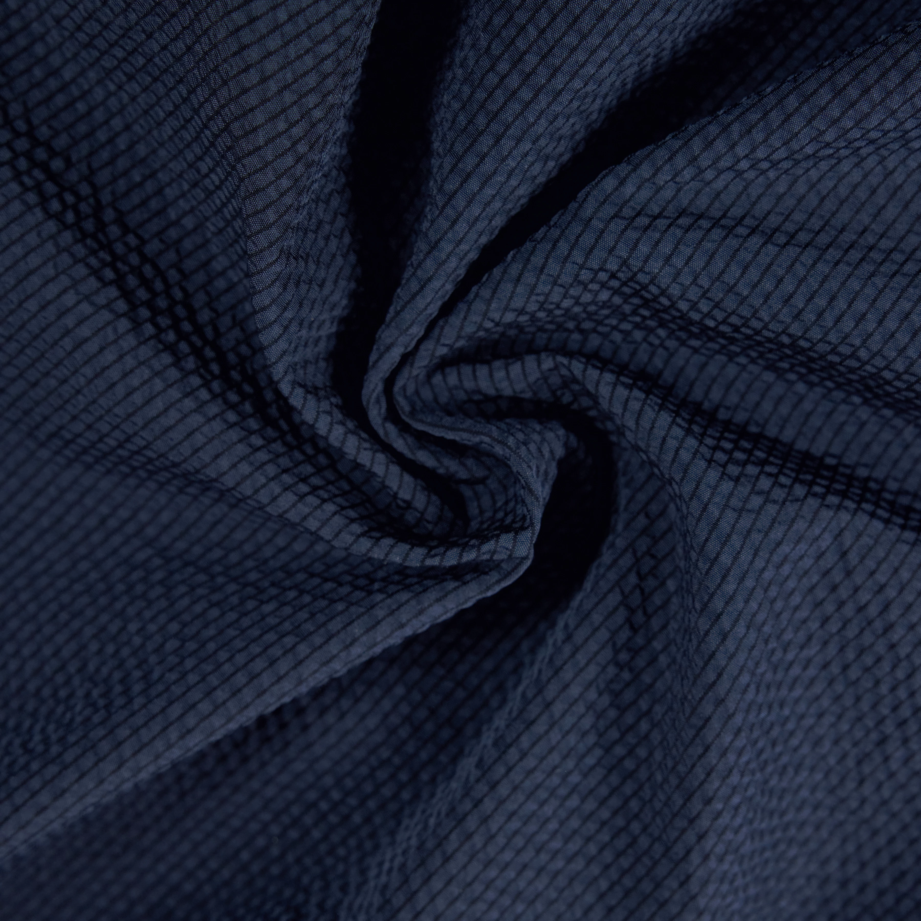 JARON - Short swim trunks with crinkle effect - unisex - blue - Materialbild (B2C)
