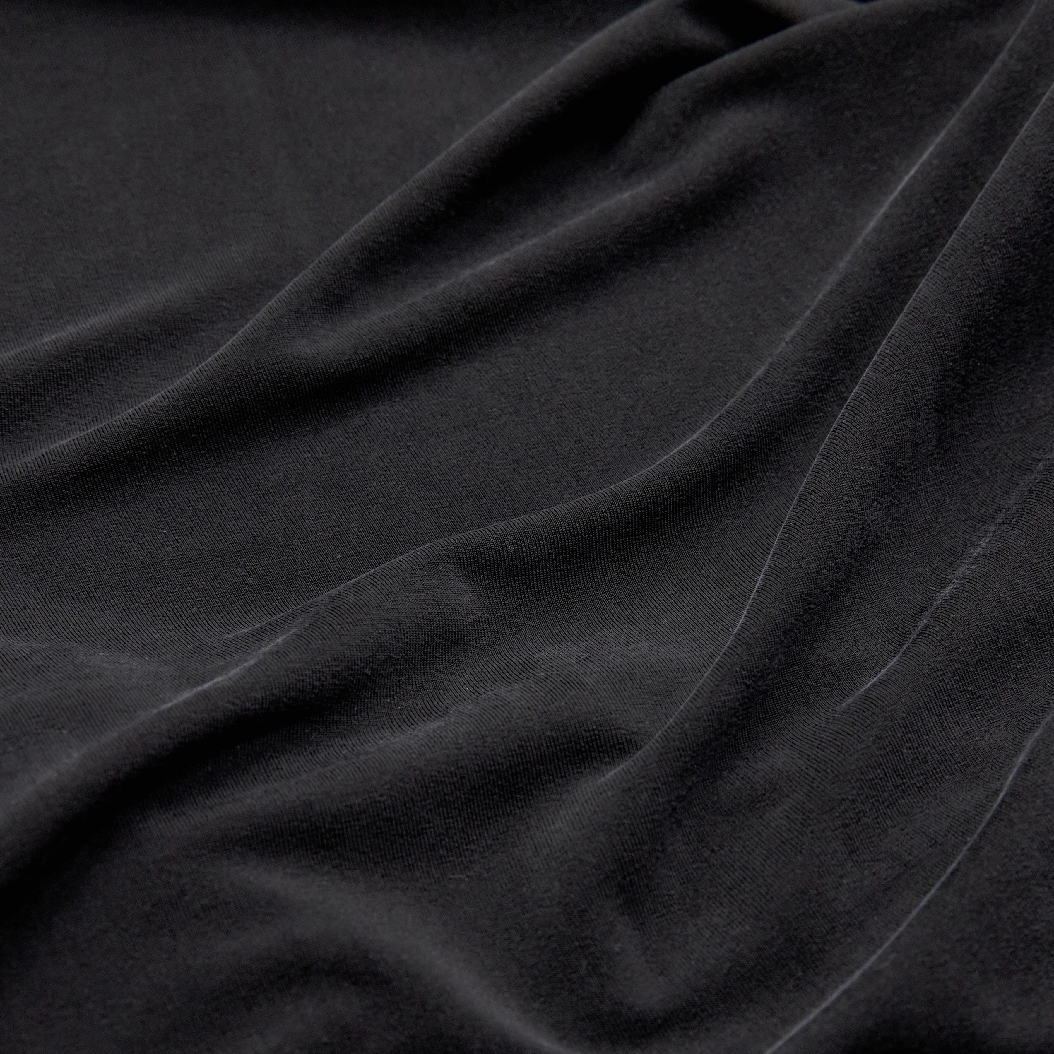 SOMY - Long-sleeve in cupro blend - women - Natural Aluminium - Materialbild (B2C)