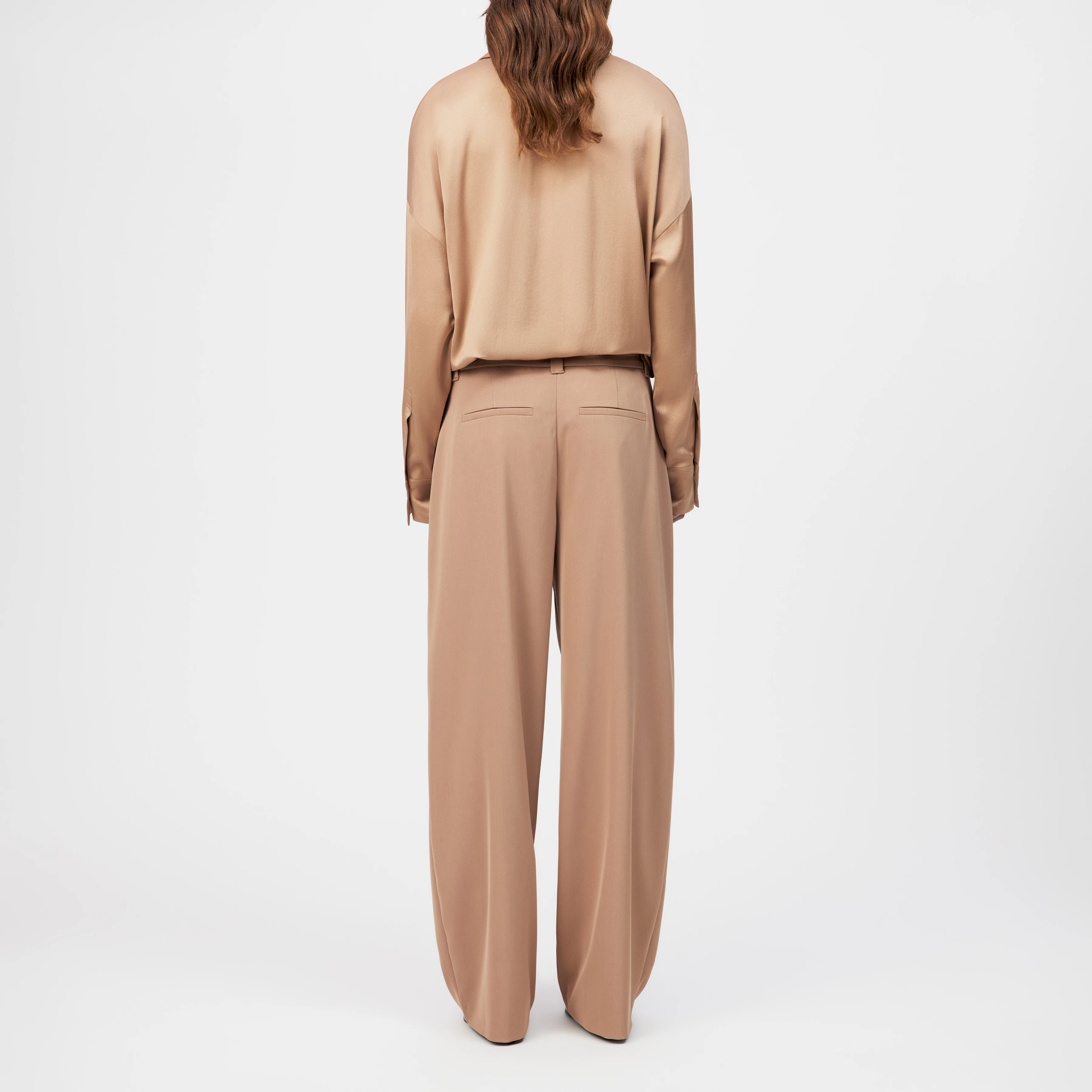 UNPACK - Hose in Techno-Twill - Damen - orange - Rückansicht