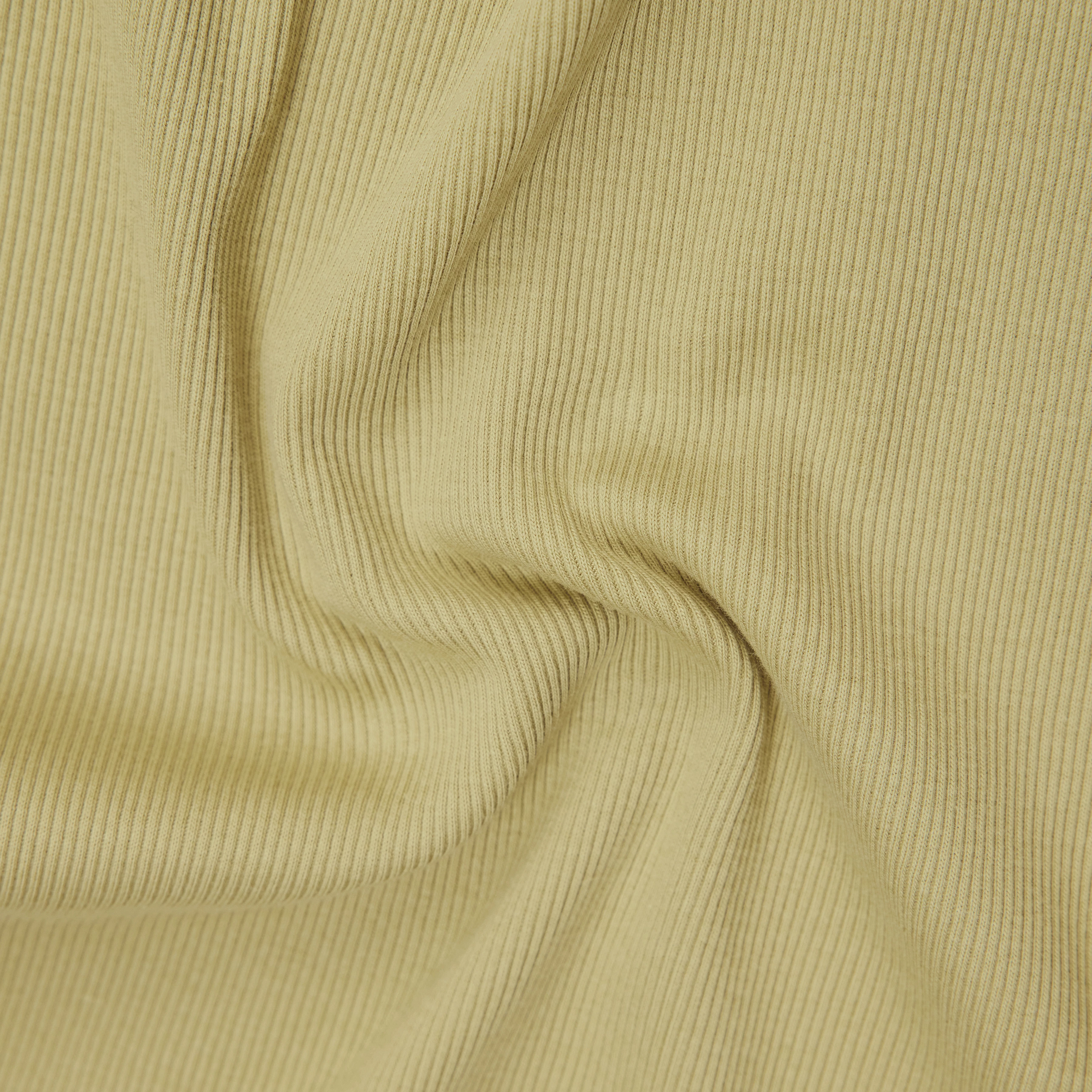 OLINA - Tanktop mit Rundhals in reiner Baumwolle - Damen - beige - Materialbild (B2C)