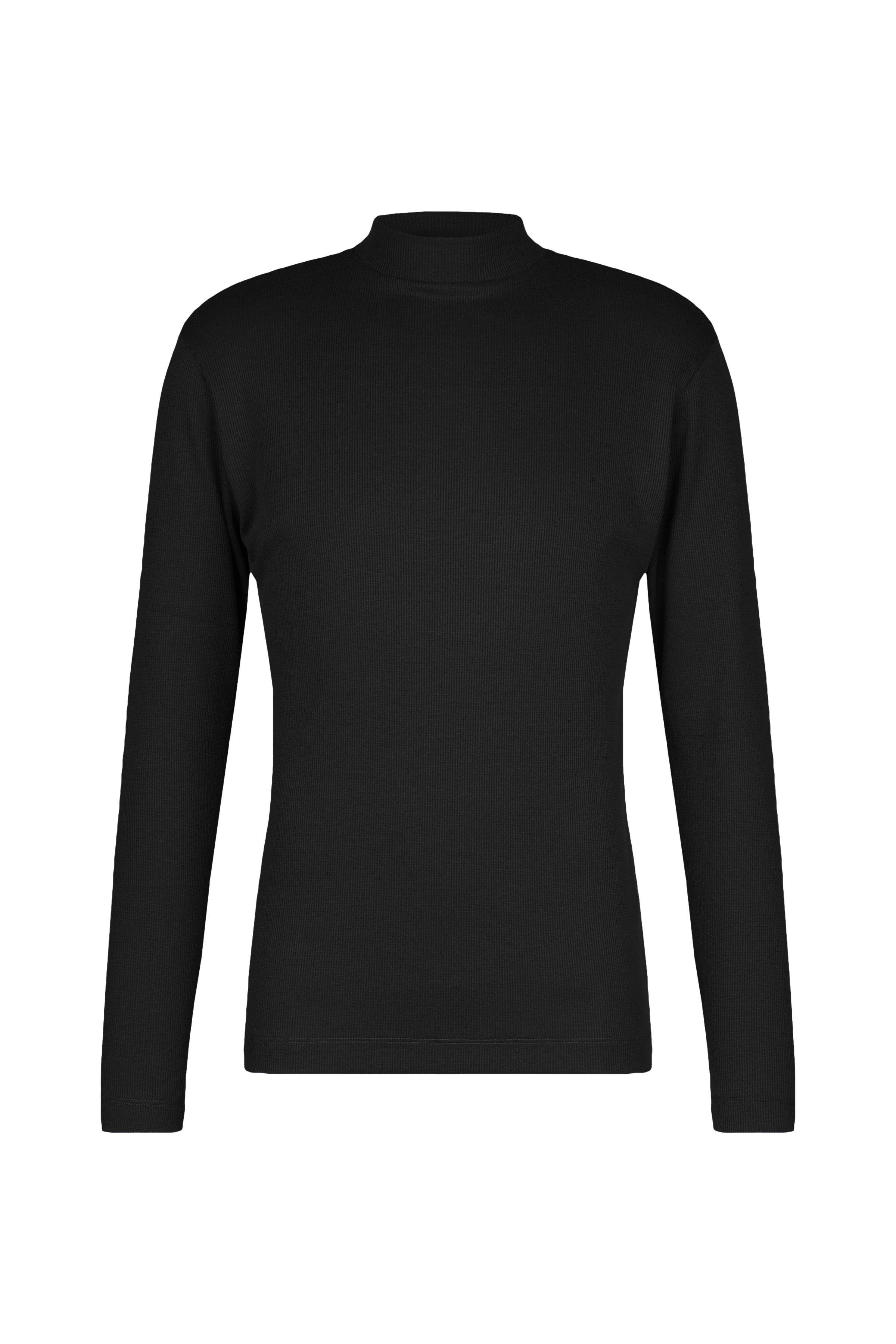 MORITZ - sweatshirt with stand-up collar in lyocell-mix - men - Natural Aluminium - Freisteller Frontansicht