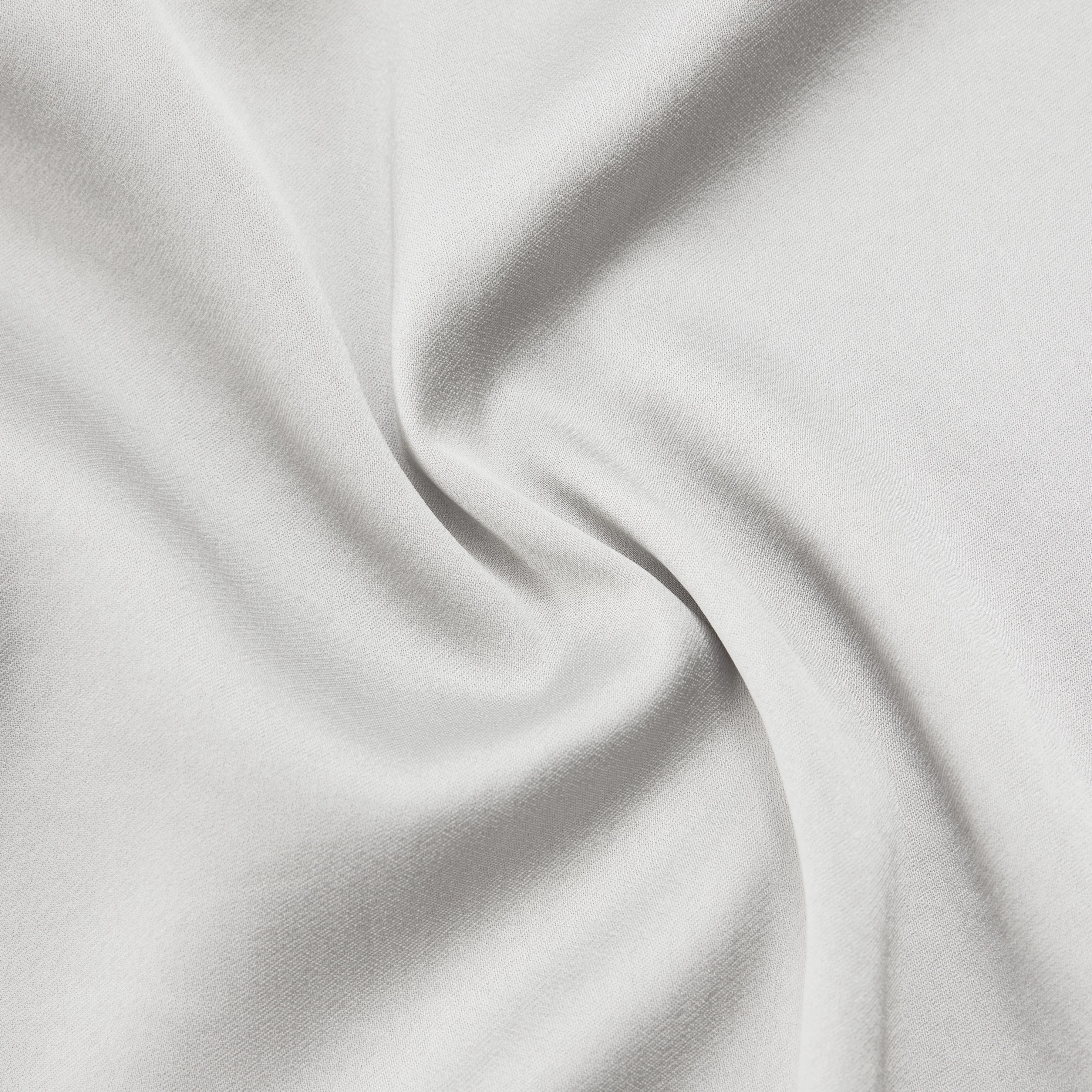 ALARIA_1 - Shirt blouse with stand-up collar in satin - women - grey - Materialbild (B2C)