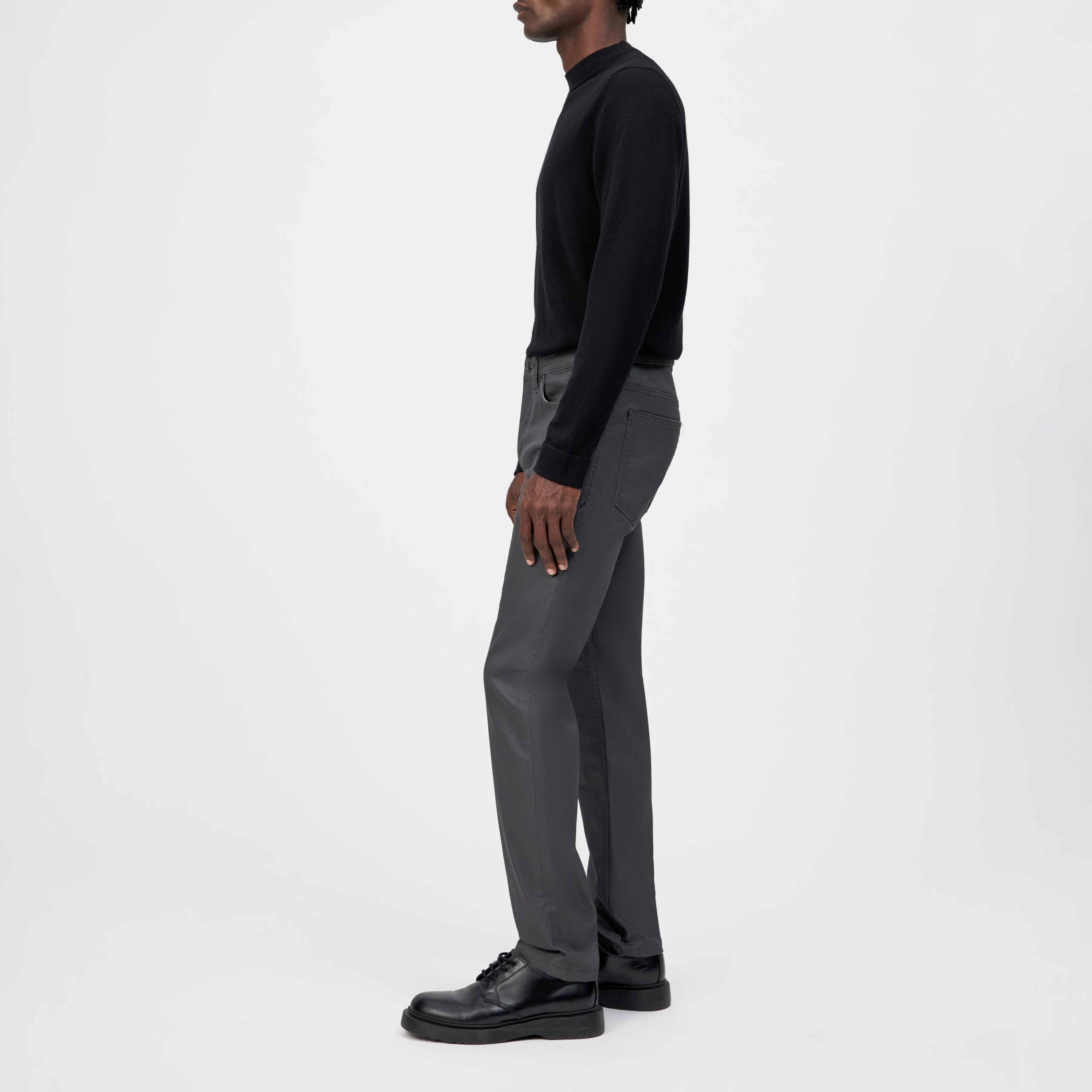 RICC - Slim Fit Jeans - Herren - grau - Seitenansicht