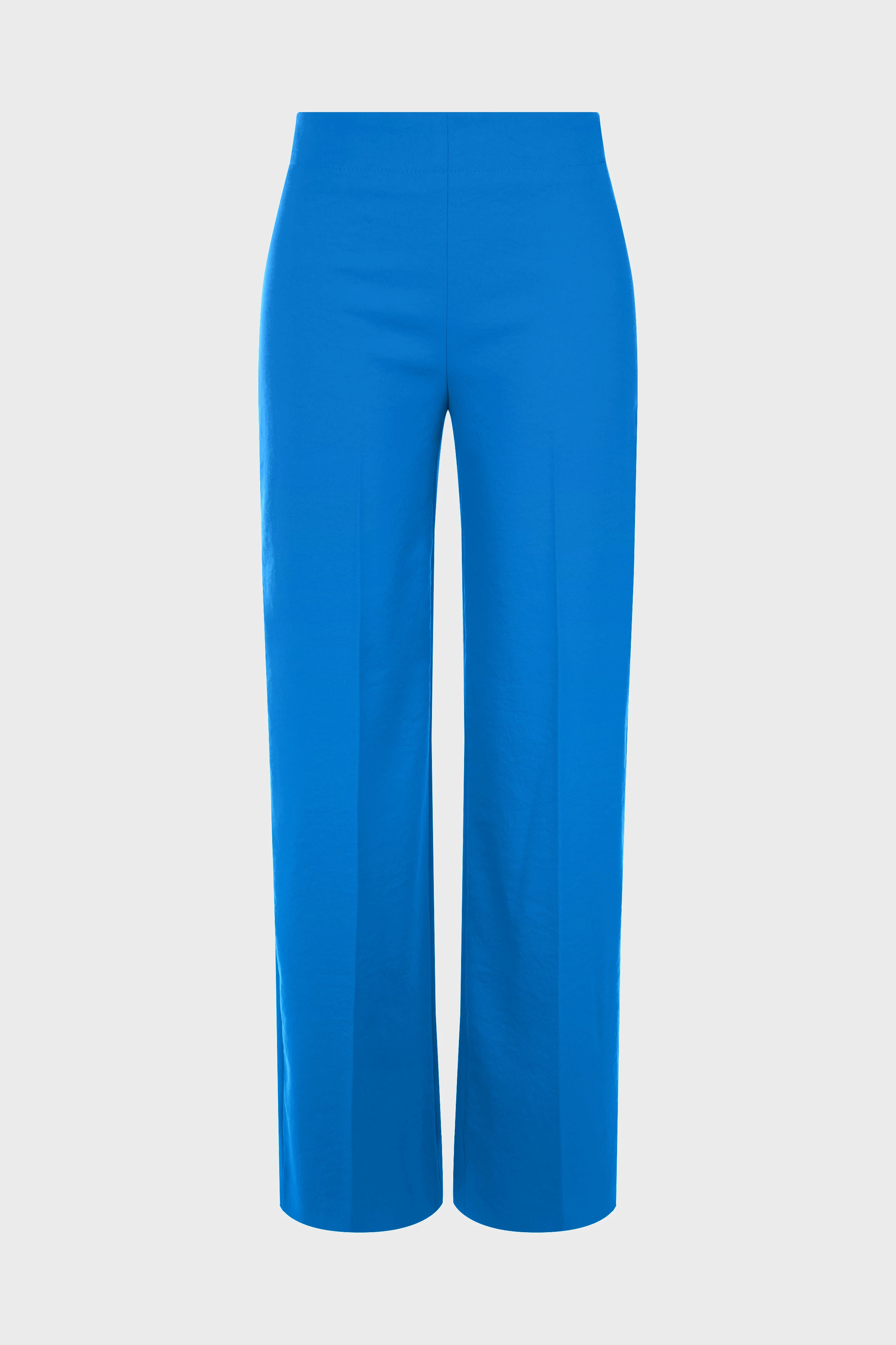 BEFORE - Techno-Stretch Marlenehose - Damen - blau - Freisteller Frontansicht