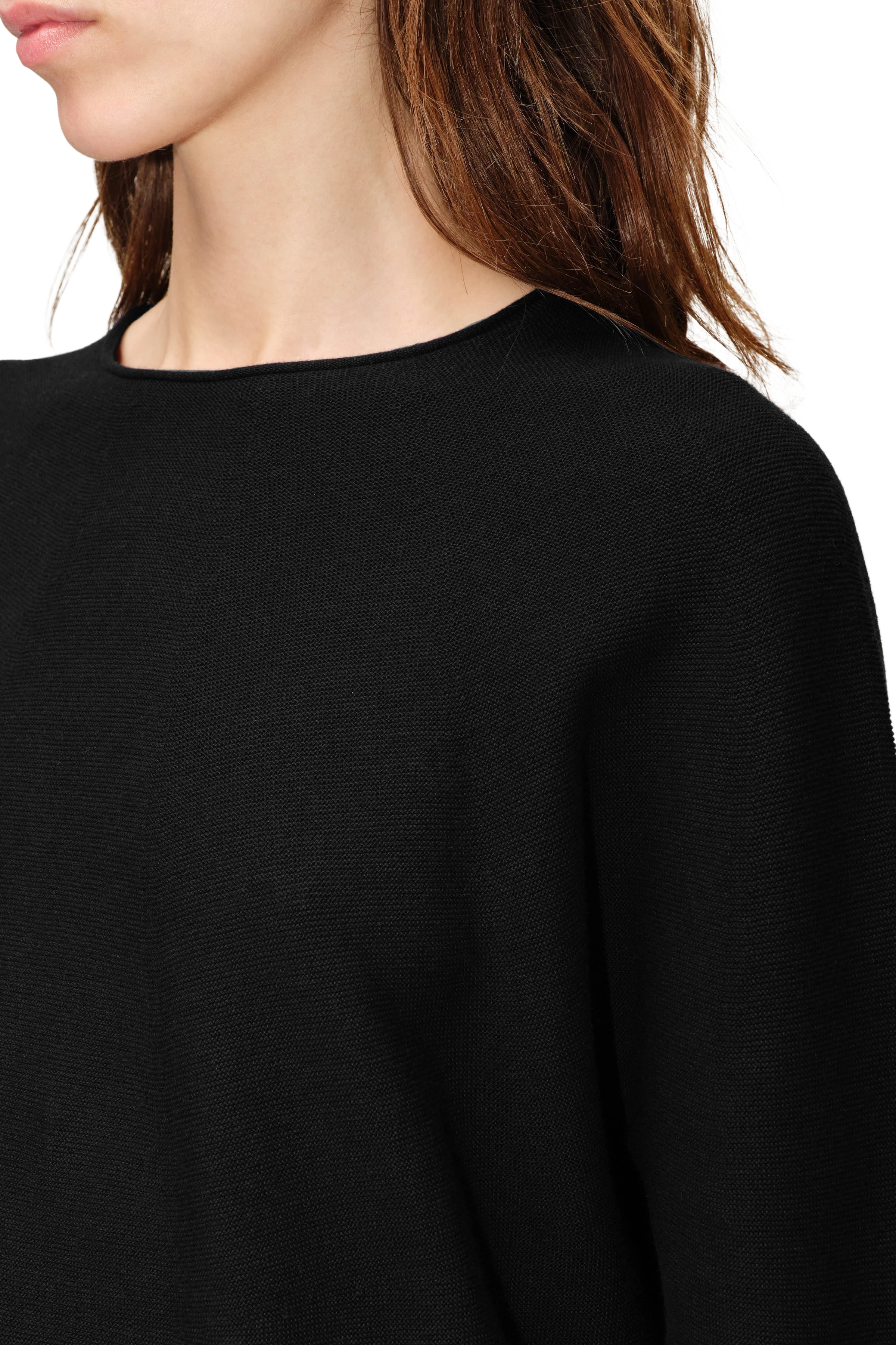 KIRLA - T-shirt in lyocell-cotton jersey - women - Natural Aluminium - Seitenansicht