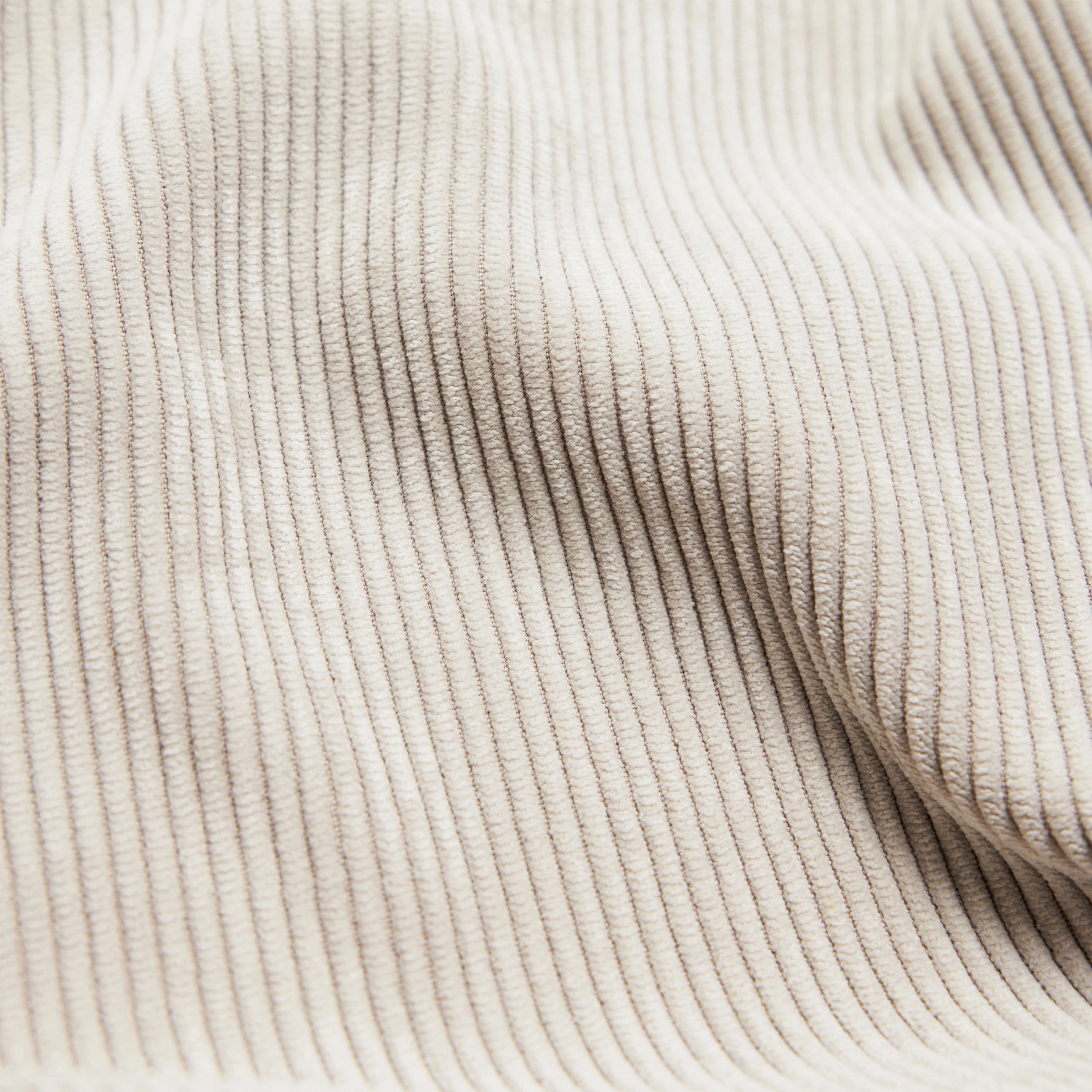 MEDLEY - Mid-waist jeans in corduroy - women - beige - Materialbild (B2C)