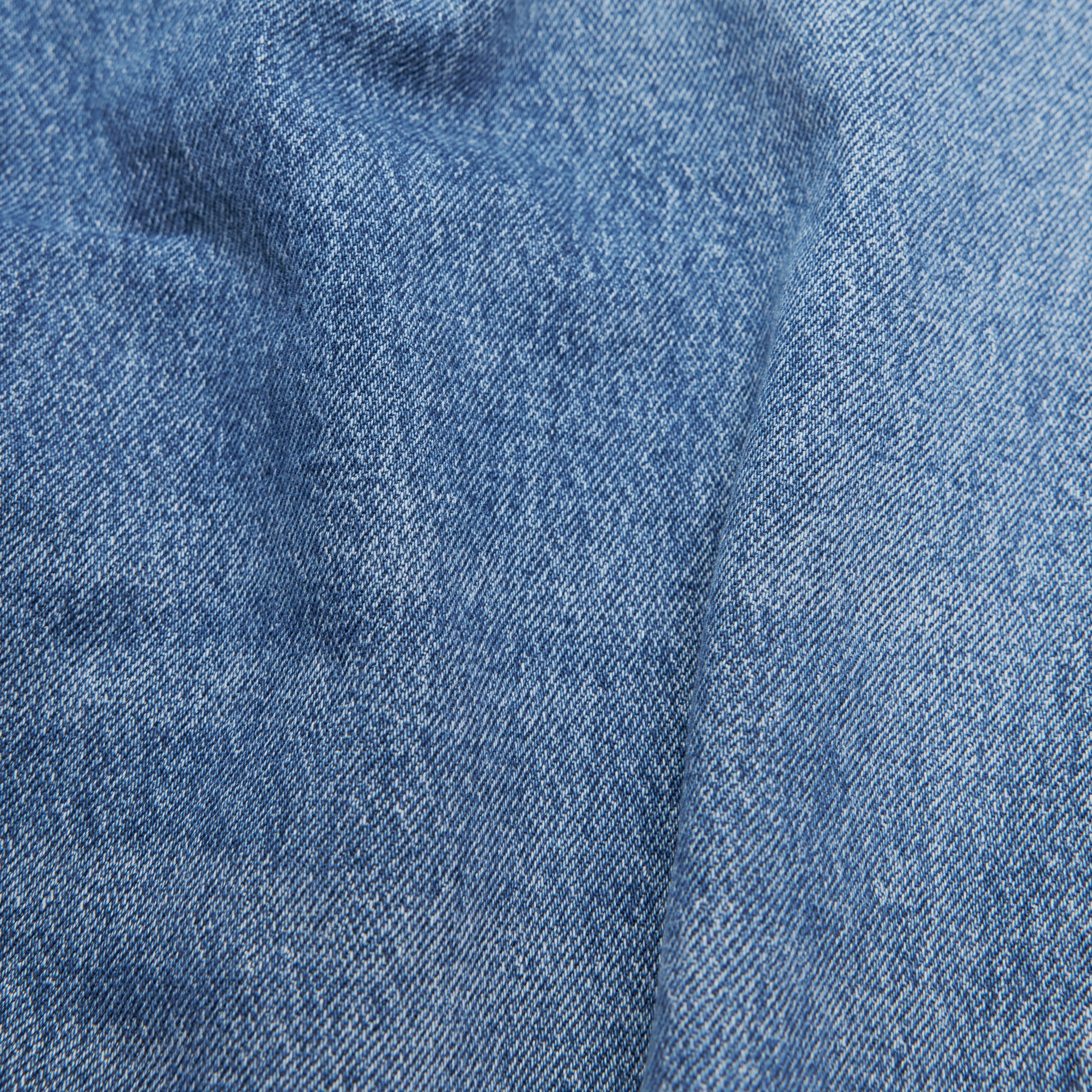 RICC - Slim Fit Jeans in mid-blue denim - men - blue - Materialbild (B2C)