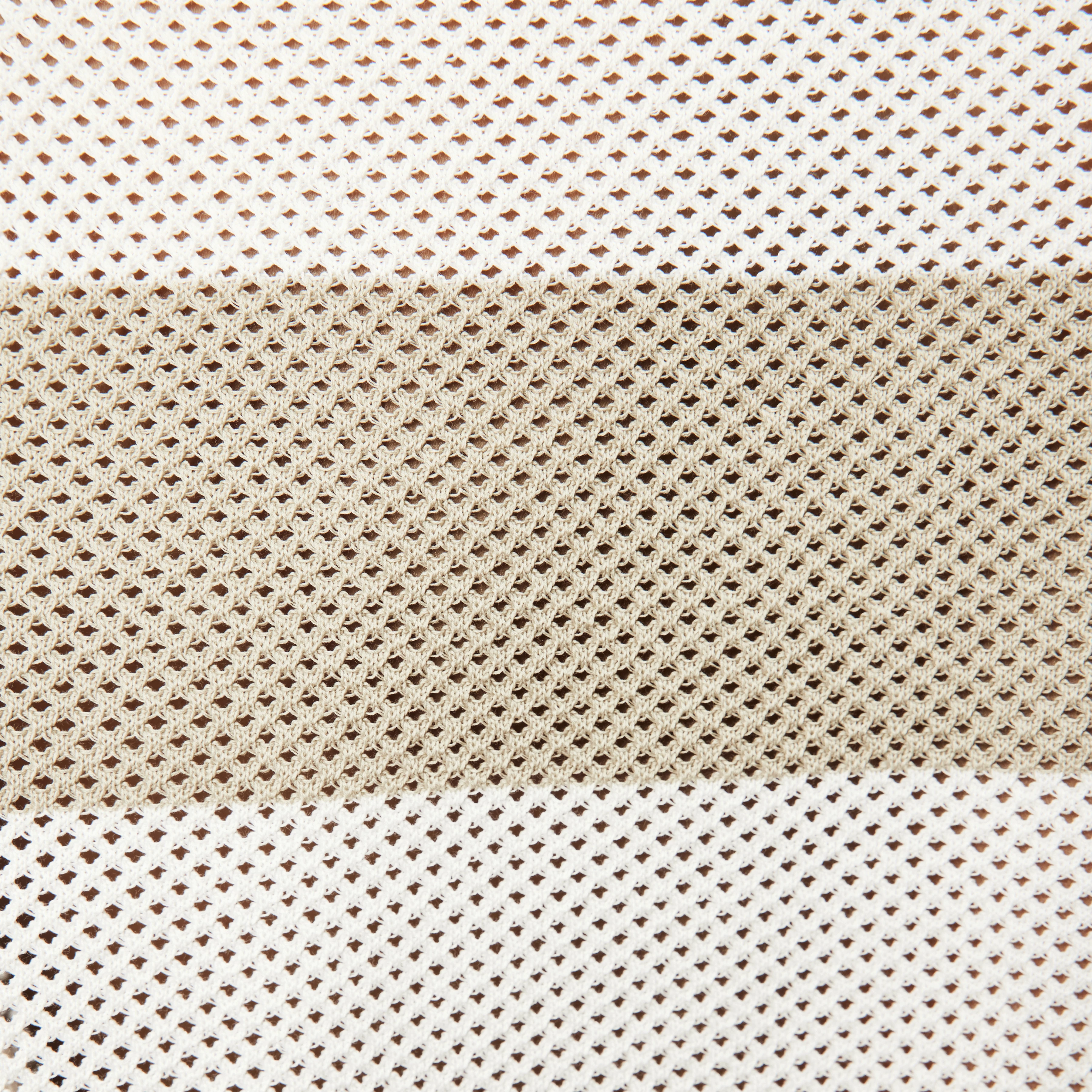 DYLAI - Strick T-Shirt in cleaner Baumwolle - Damen - beige - Materialbild (B2C)