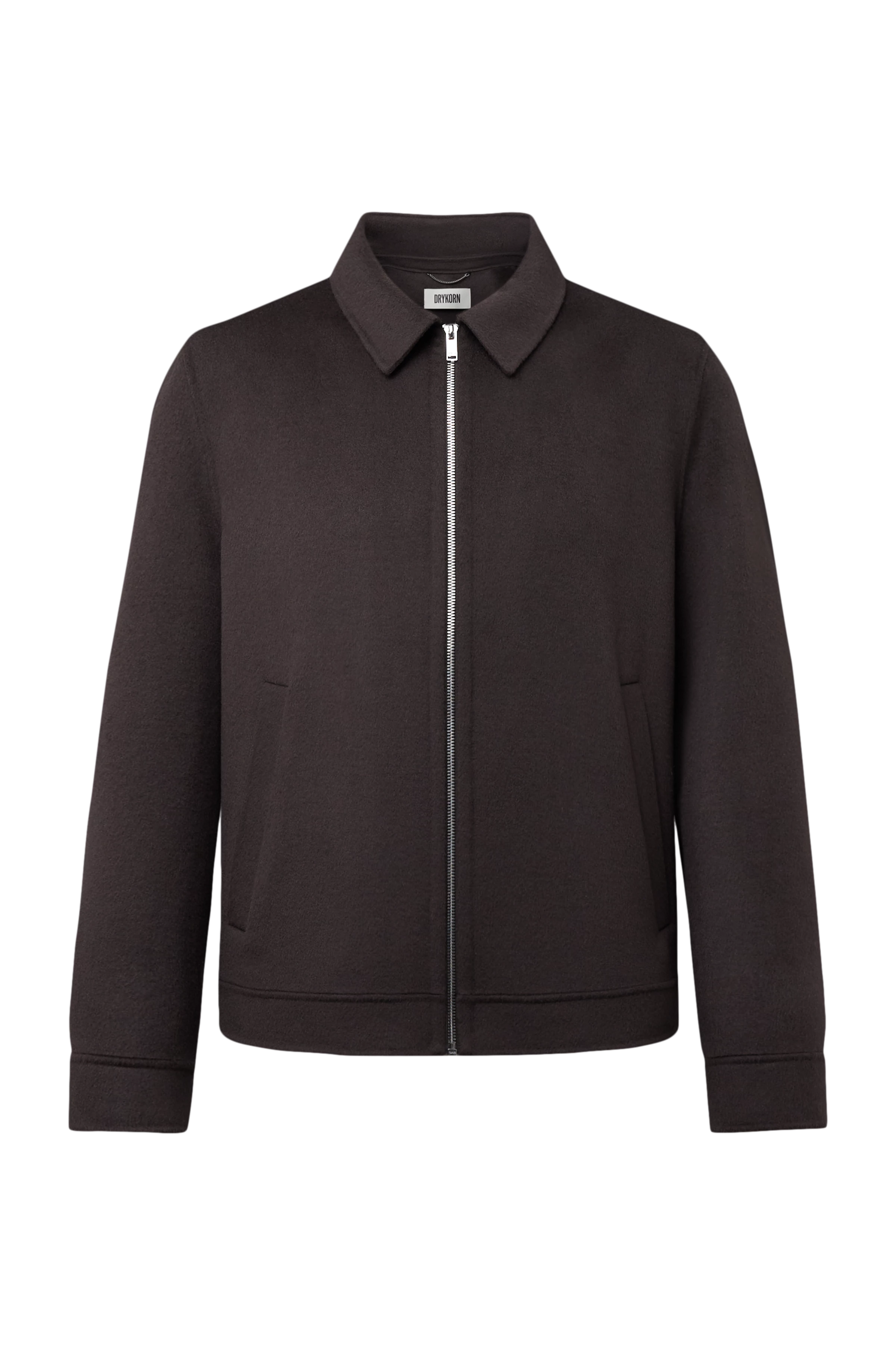 RIKKA_2 - Jacke in Woll-Doubleface - Herren - braun - Freisteller Frontansicht