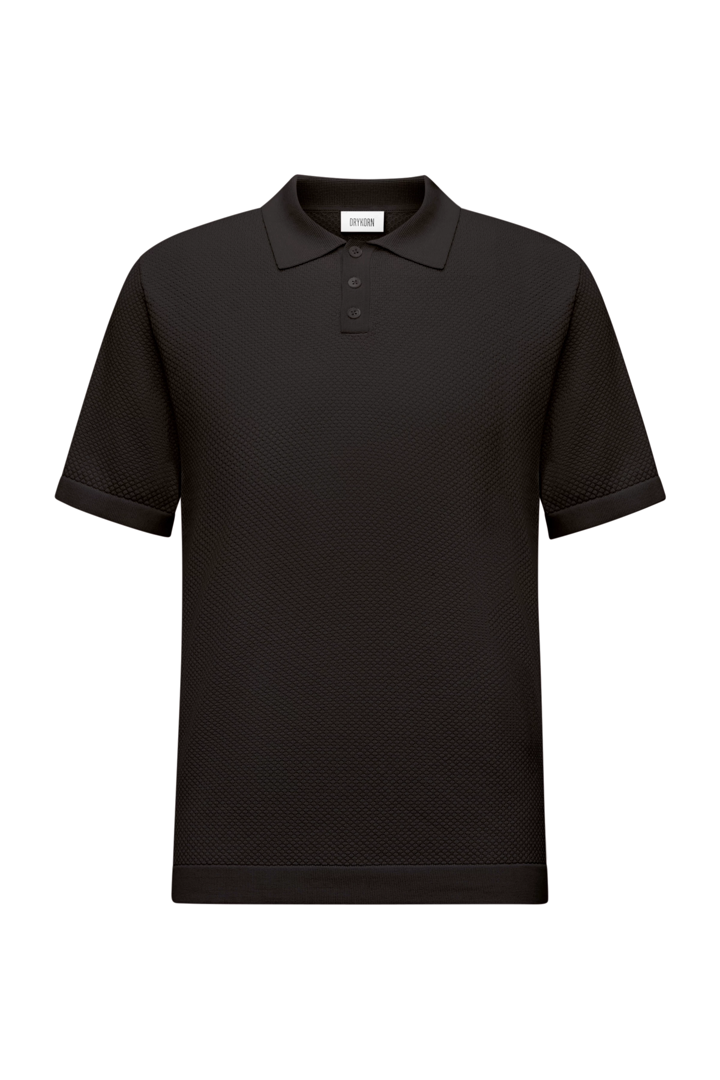 TRITON - Polo shirt in cotton - men - brown - Freisteller Frontansicht