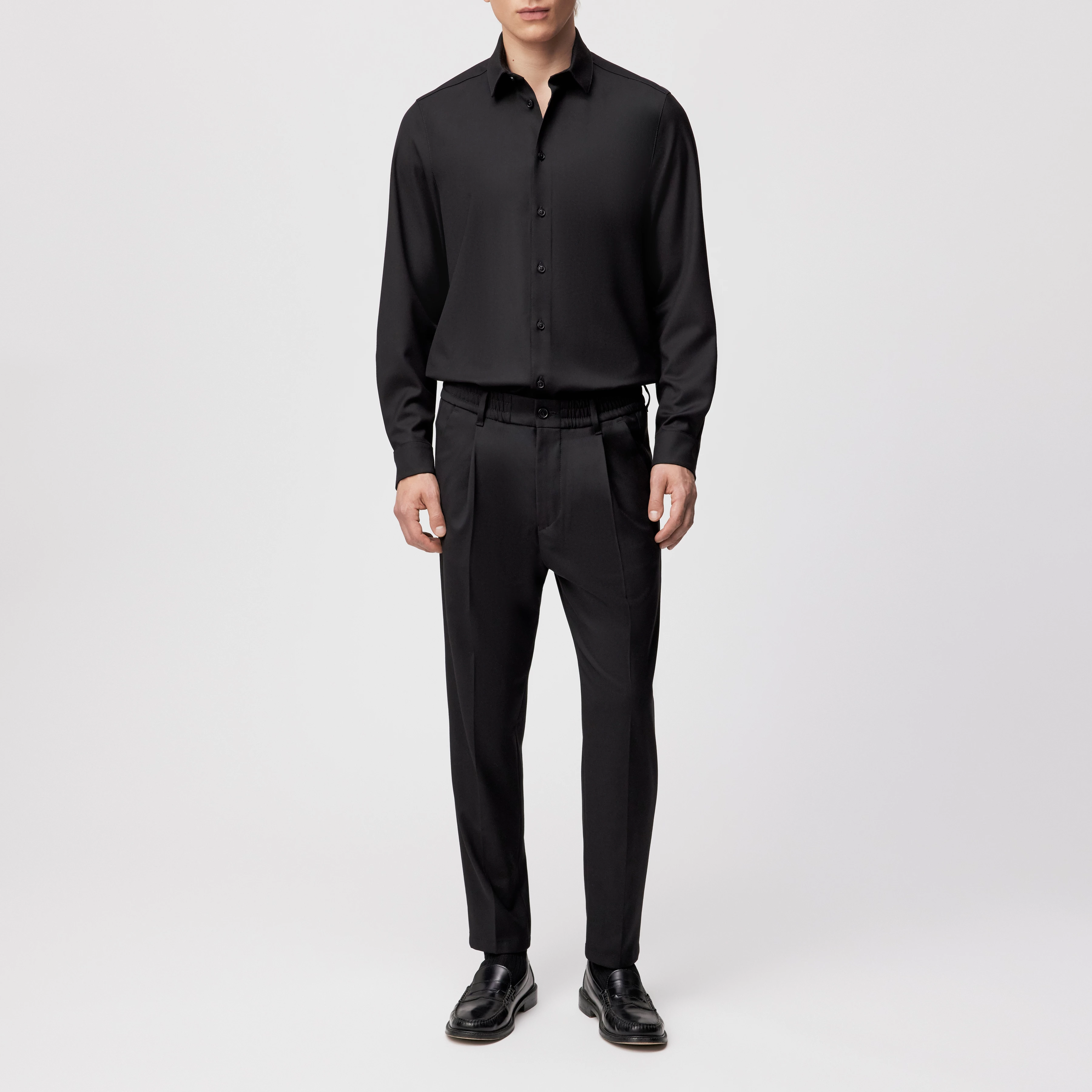 Homme pantalon de tailleur CHASY dans noir de DRYKORN