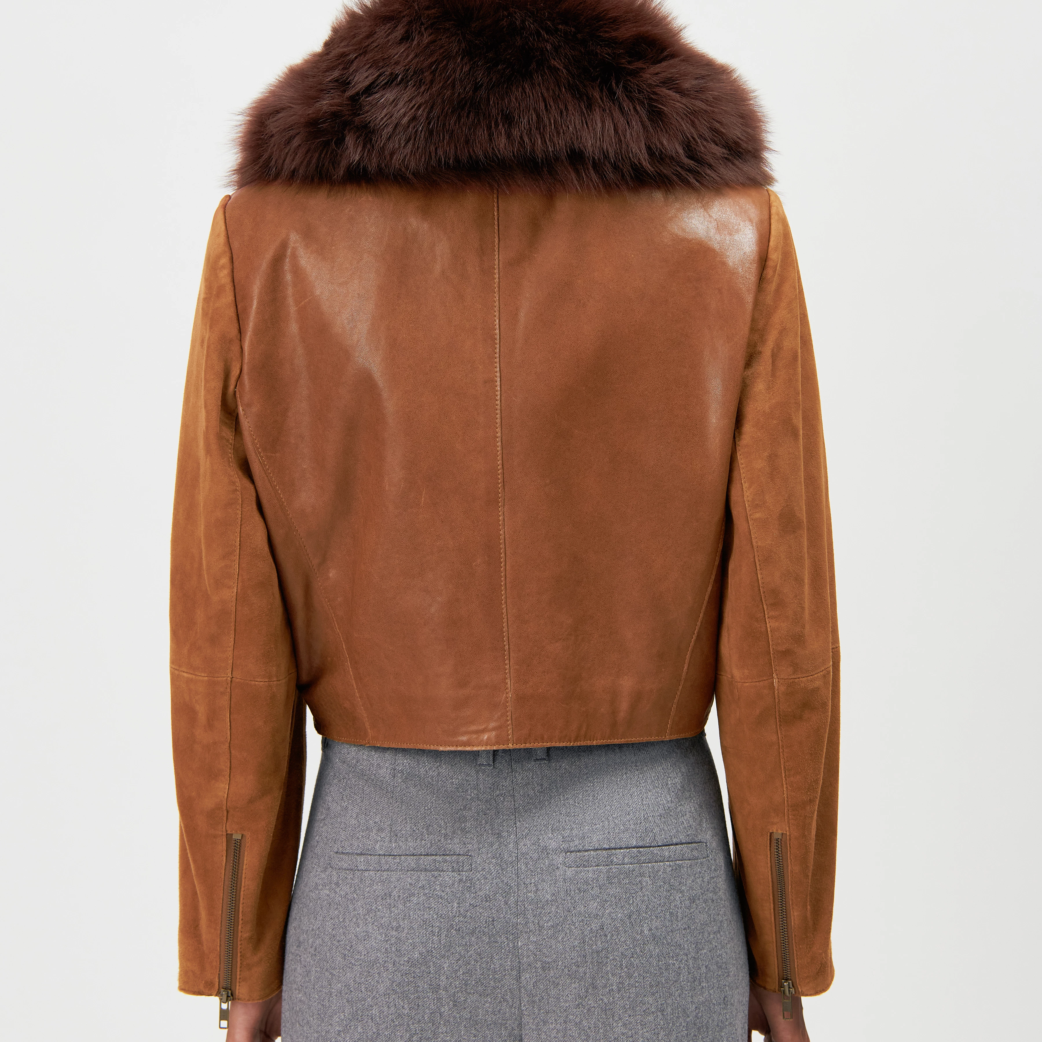 BAYTON_2 - null - women - brown - Detailansicht am Model