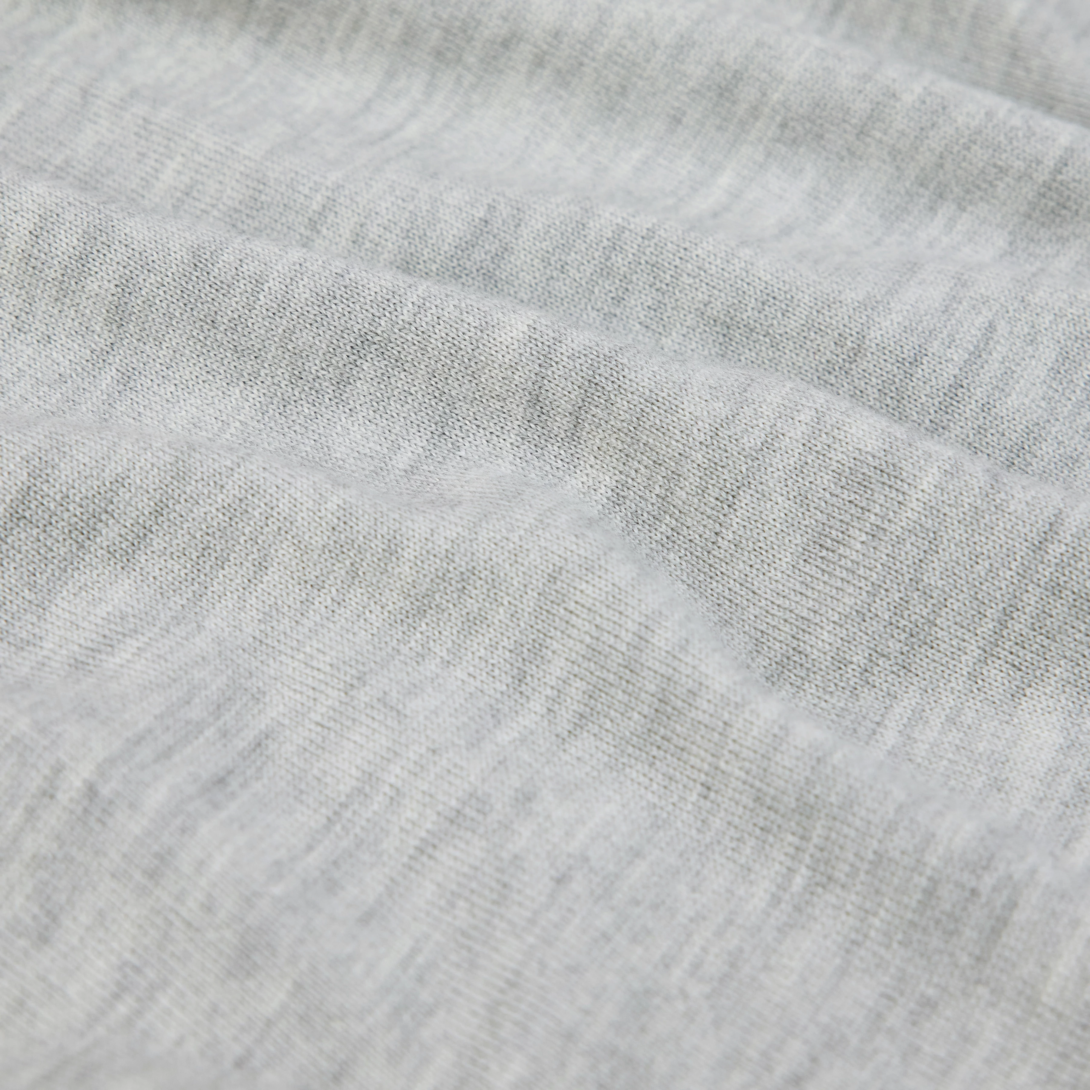 JOEY - Turtleneck jumper in 100% merino wool - men - grey - Materialbild (B2C)