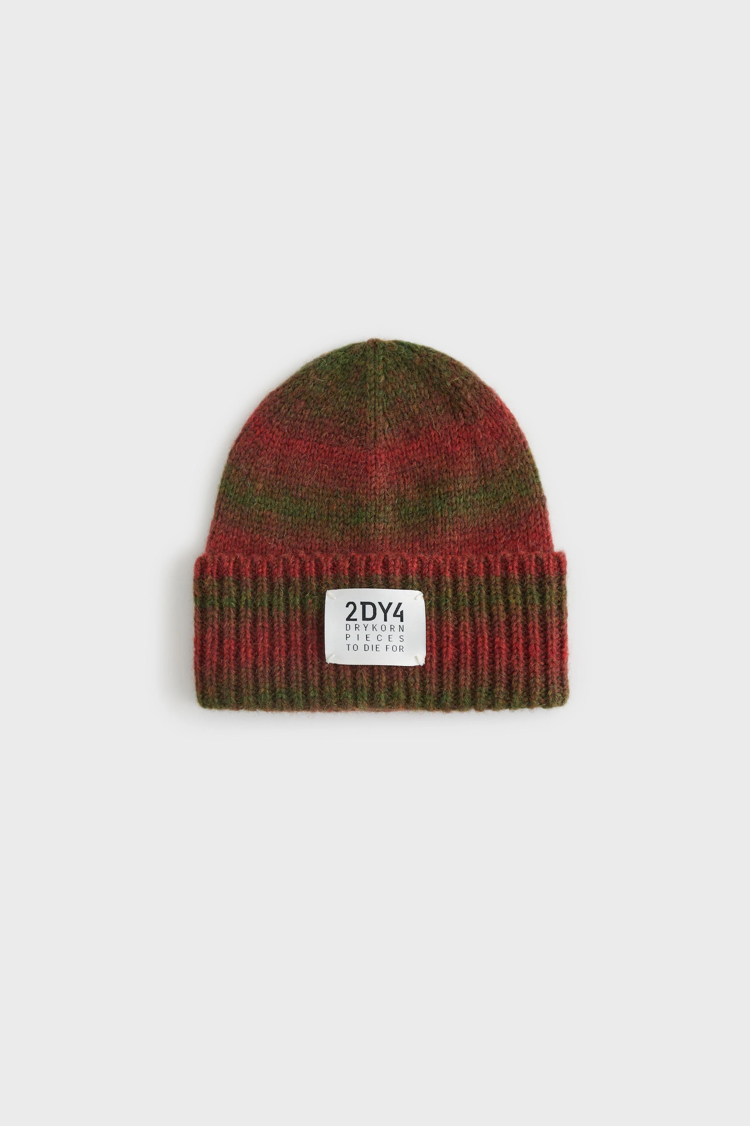 LOAH - Beanie in Alpaka-Mix - Unisex - rot - Freisteller Frontansicht