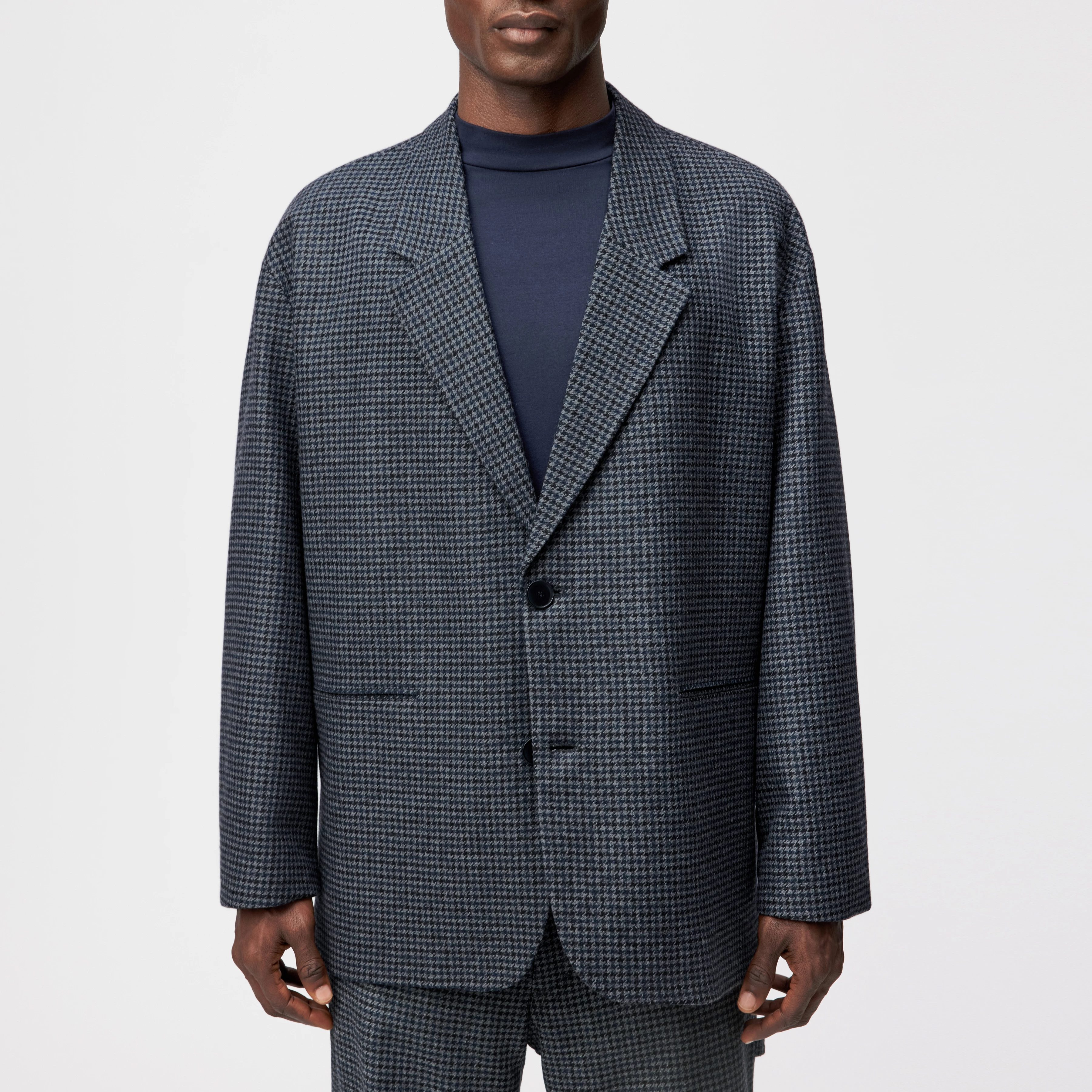 MADIM - Oversized Sakko in Woll-Mix - Herren - grau - Frontansicht