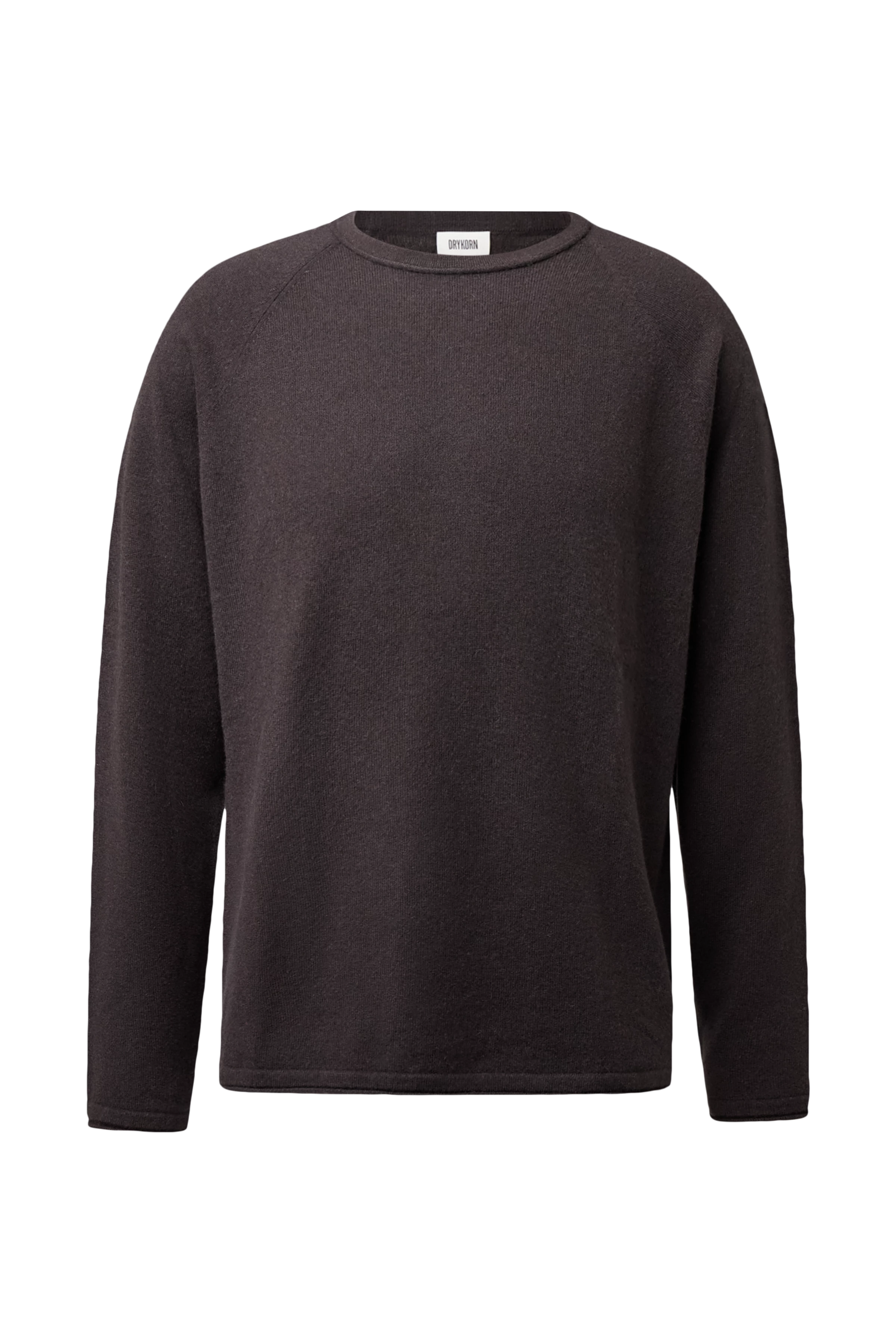TITZIAN - Long sleeve top in 100% cashmere - men - brown - Freisteller Frontansicht