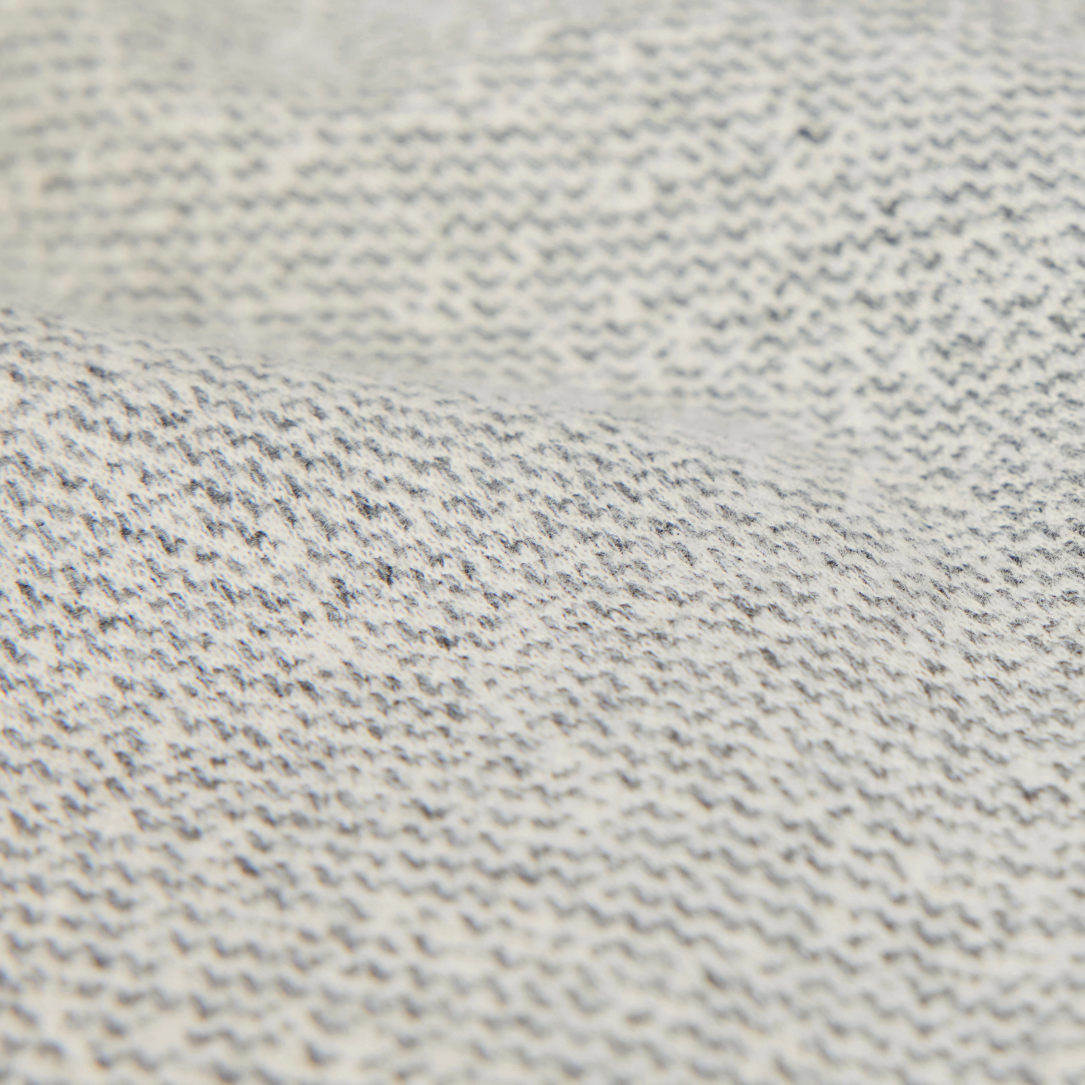 FAE_0 - Hose mit Barrel-Leg in Viskose-Baumwoll-Mix - Damen - grau - Materialbild (B2C)